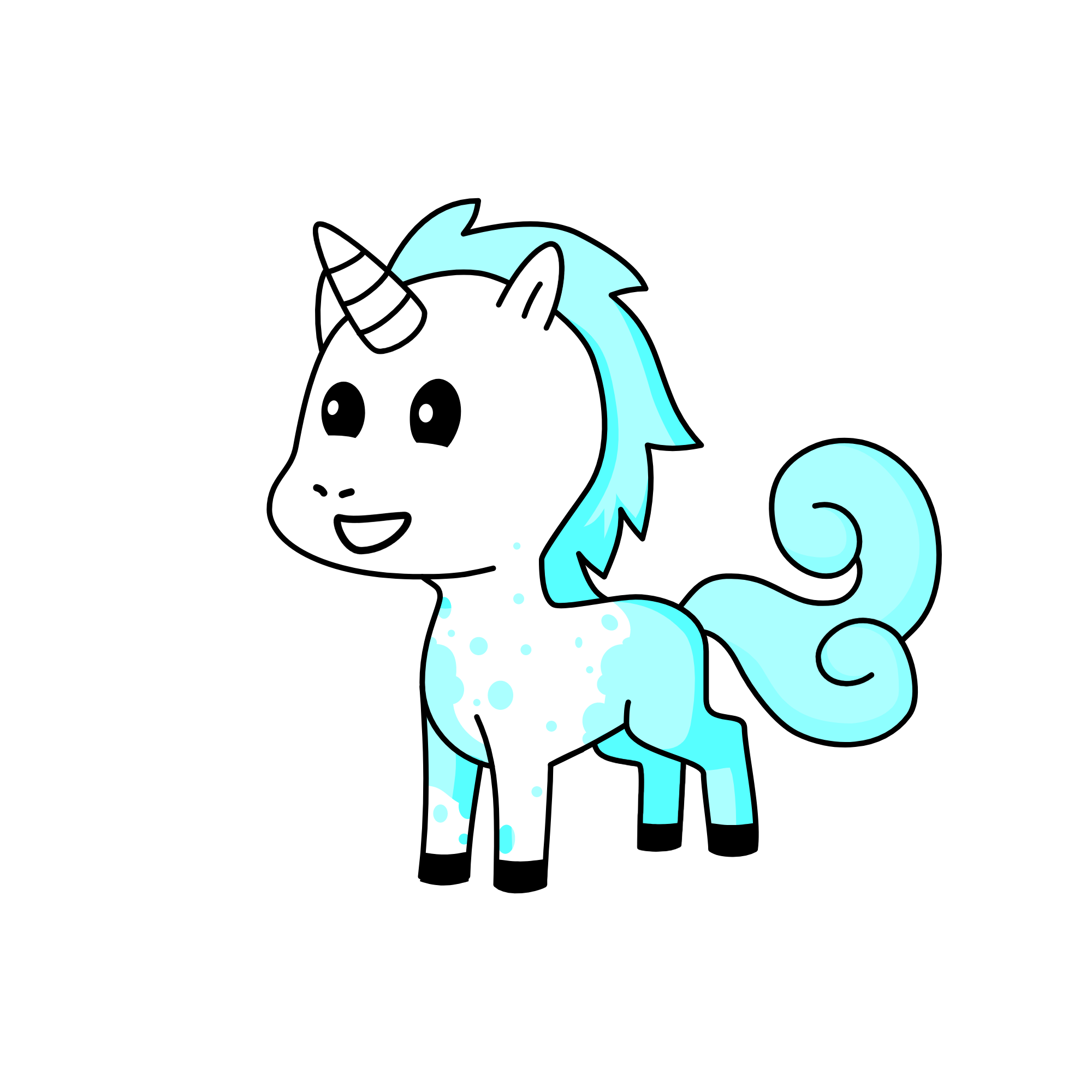 light cloud, the unicorn