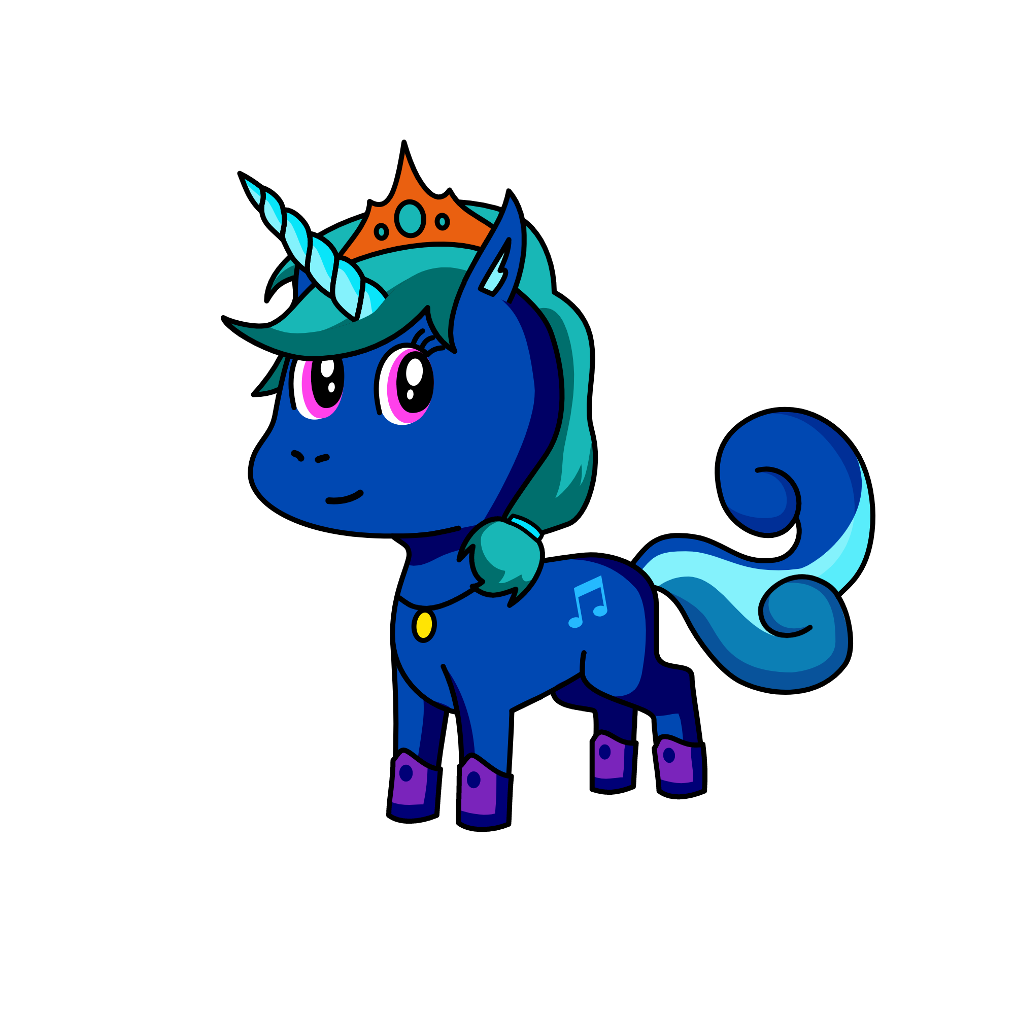 tricksy, the unicorn