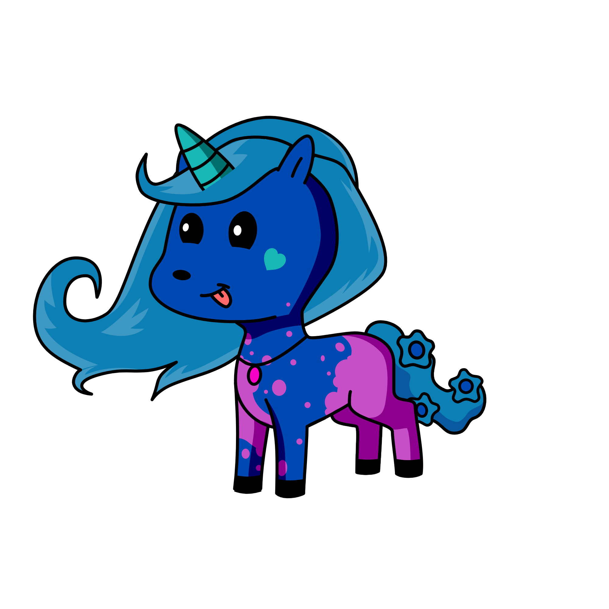 luna, the unicorn