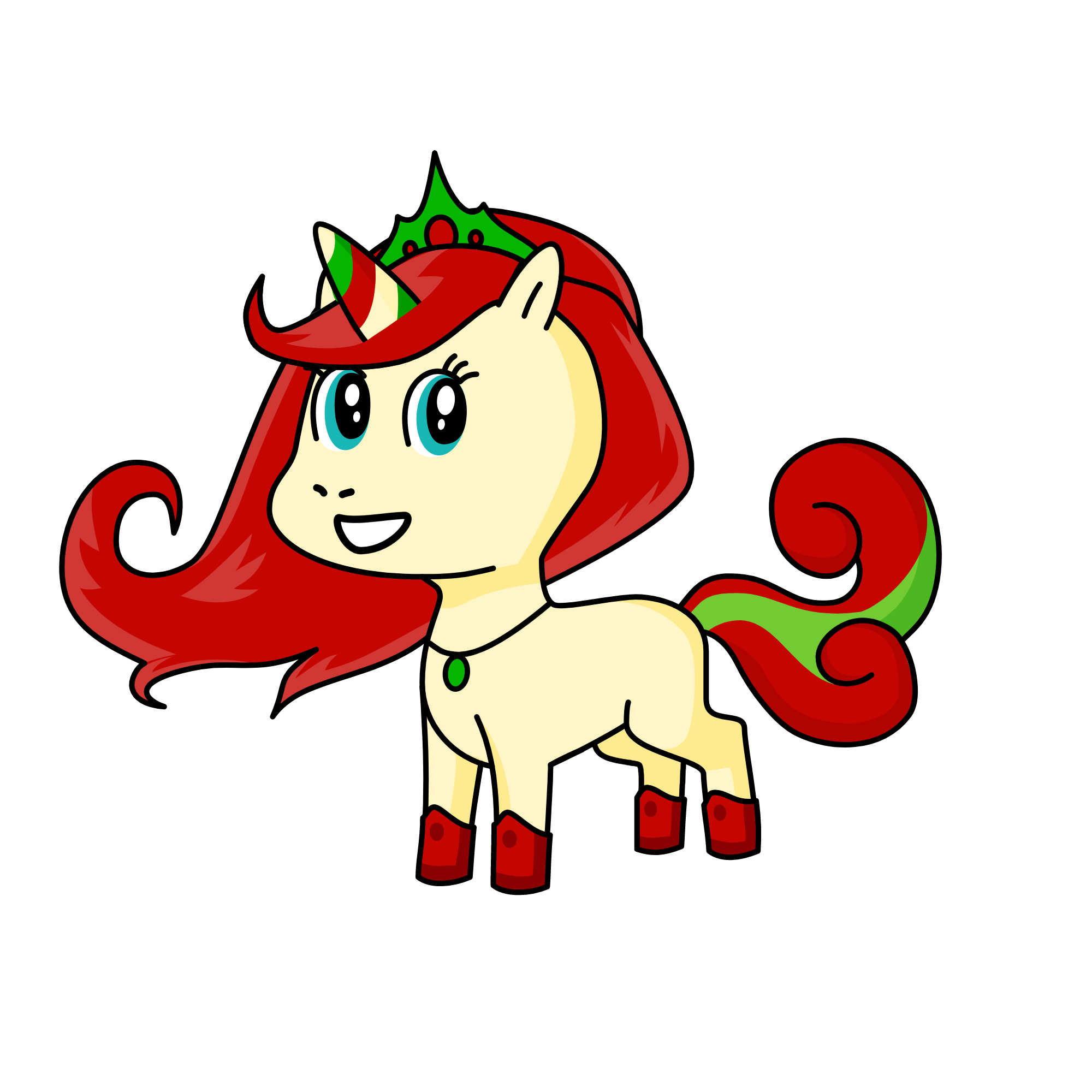 Ariel, the unicorn