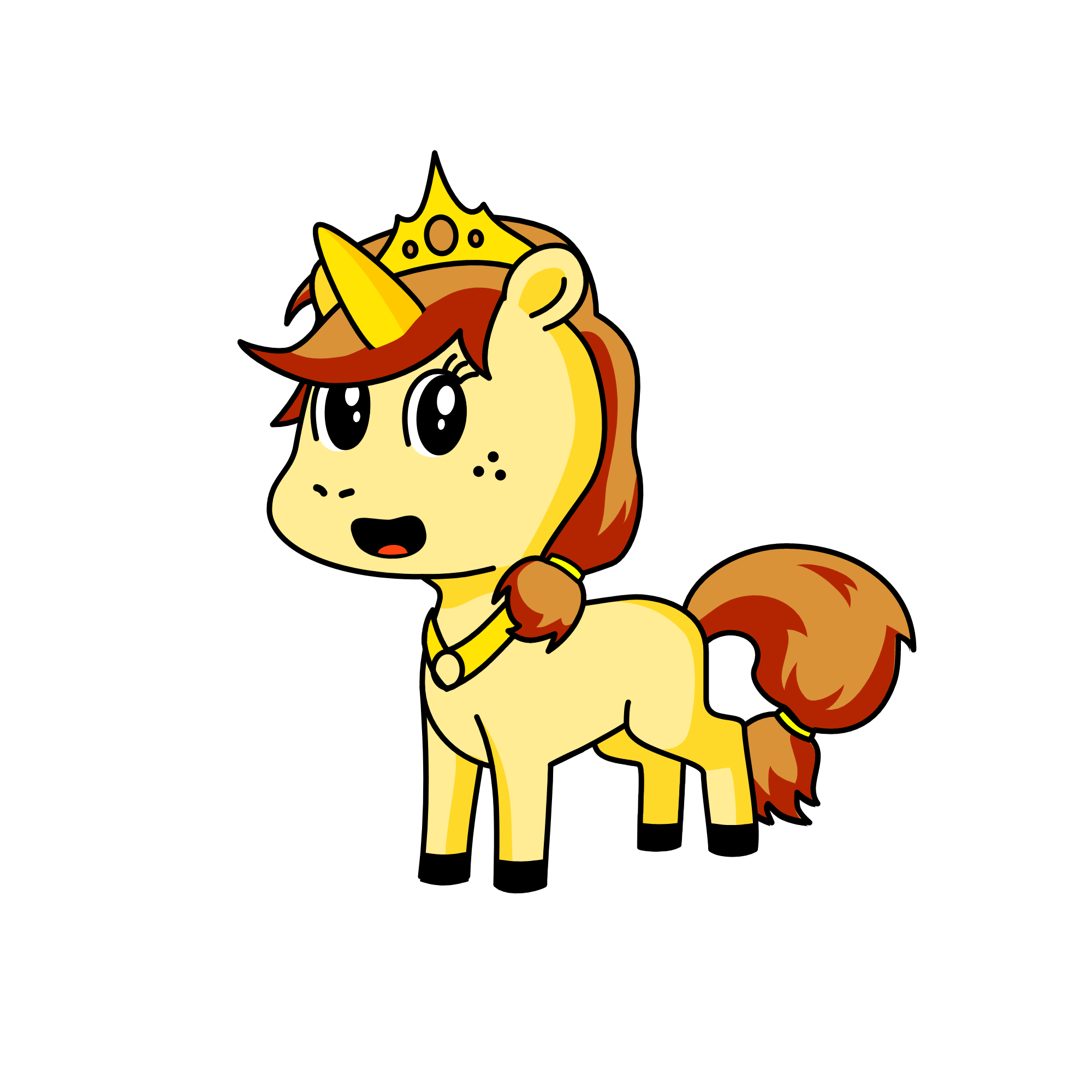 Belle, the unicorn