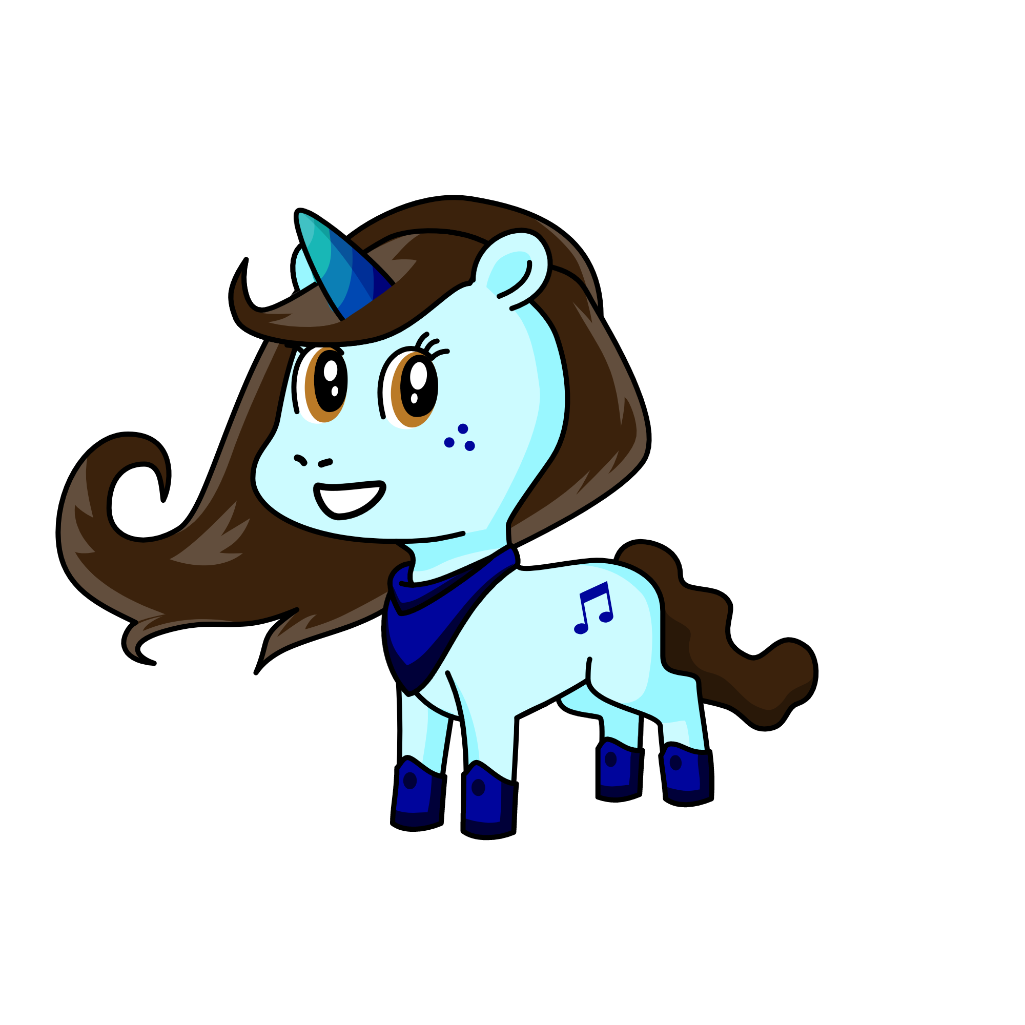 Jazz, the unicorn