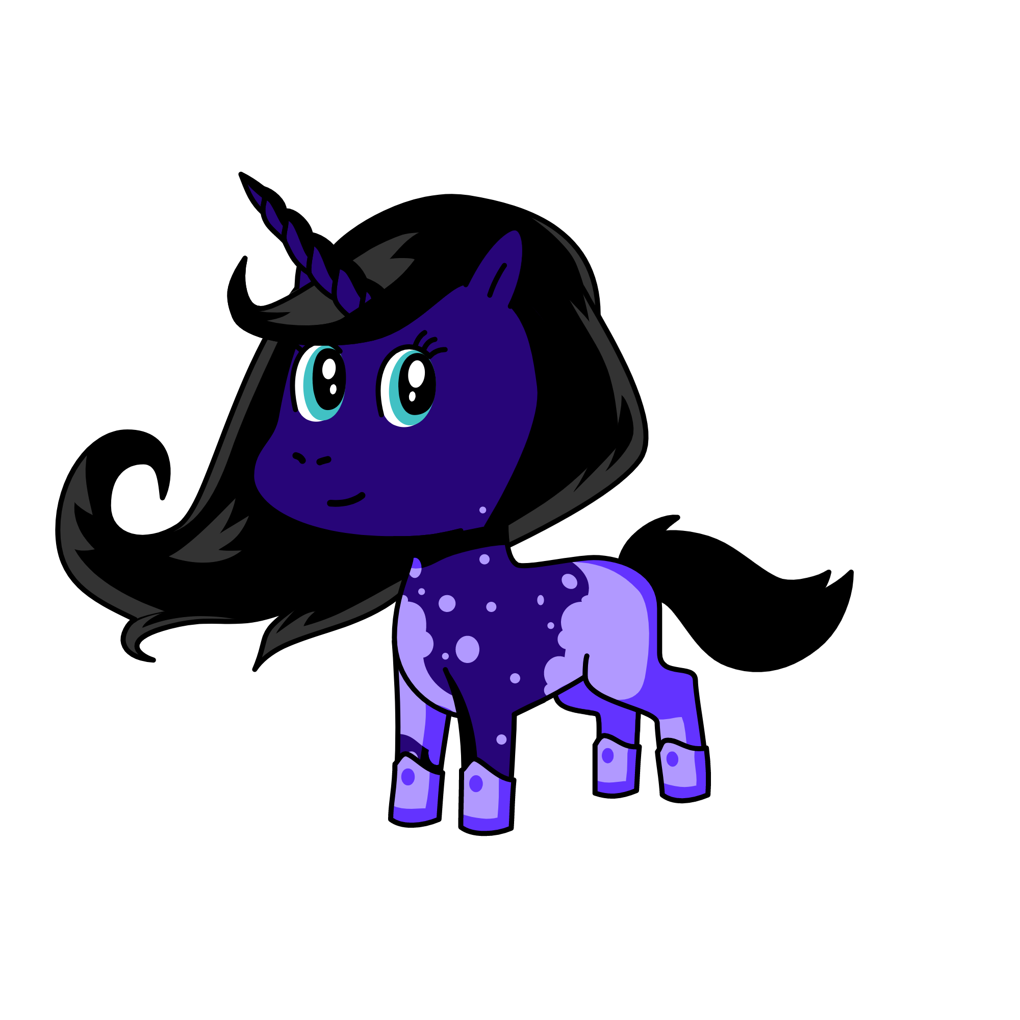 Luna, the unicorn