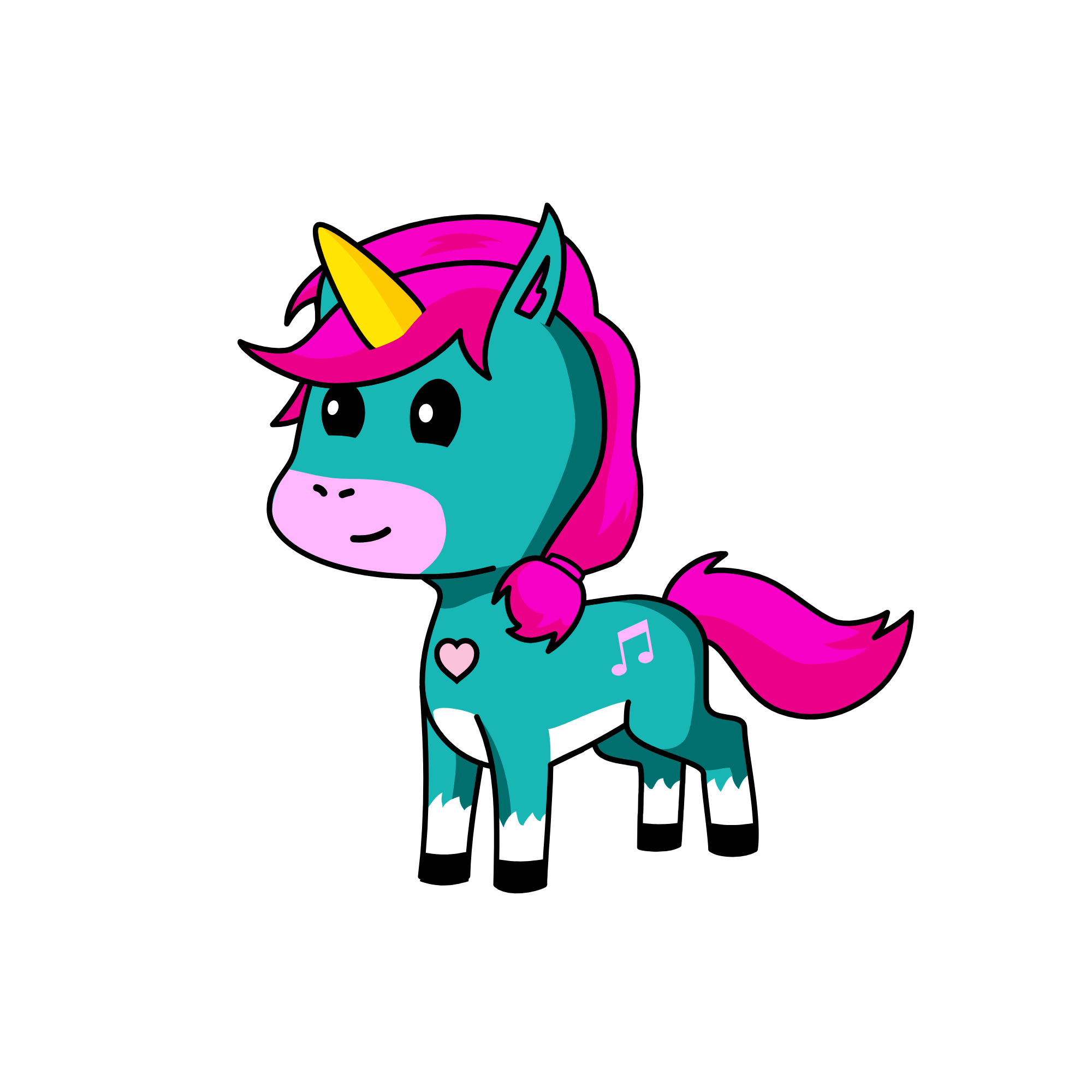 Younicorn, the unicorn