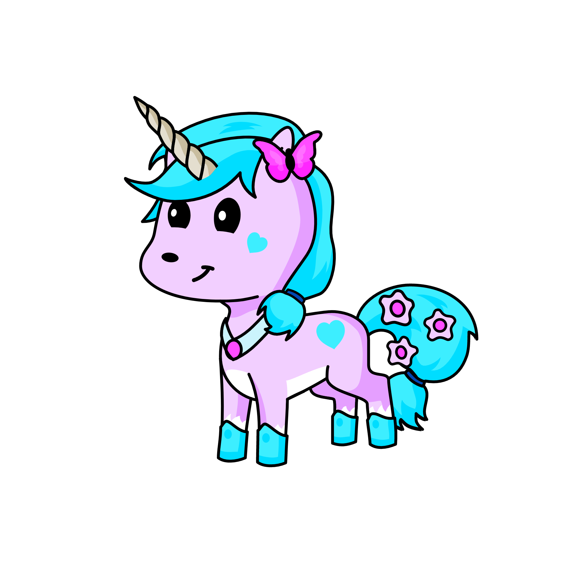hazel, the unicorn