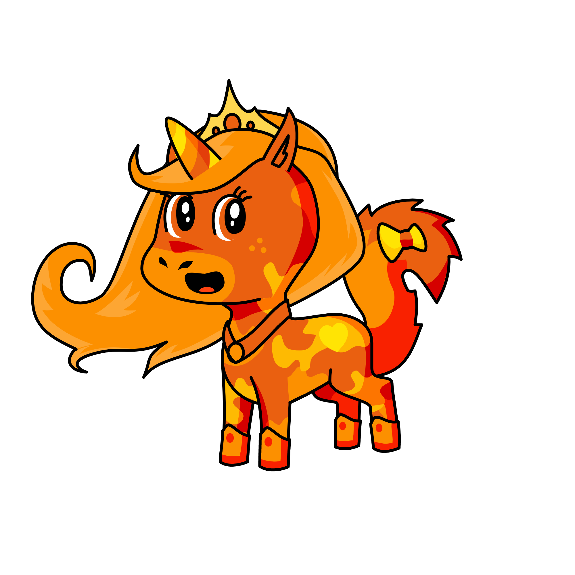 Hot Unicorn, the unicorn