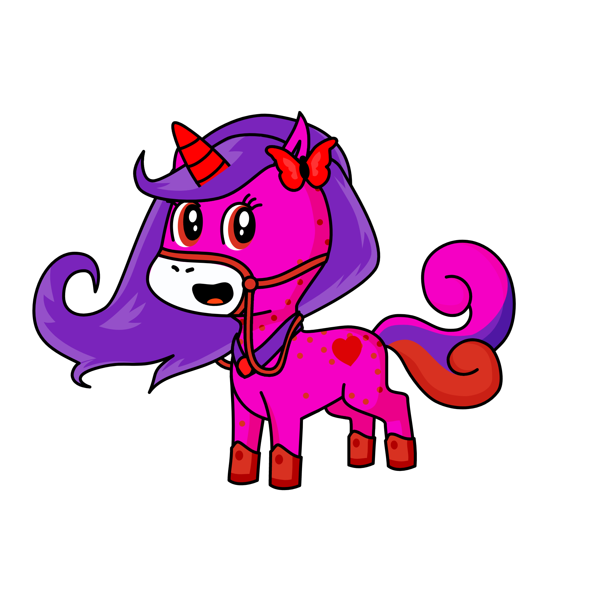 The lovely Uni, the unicorn