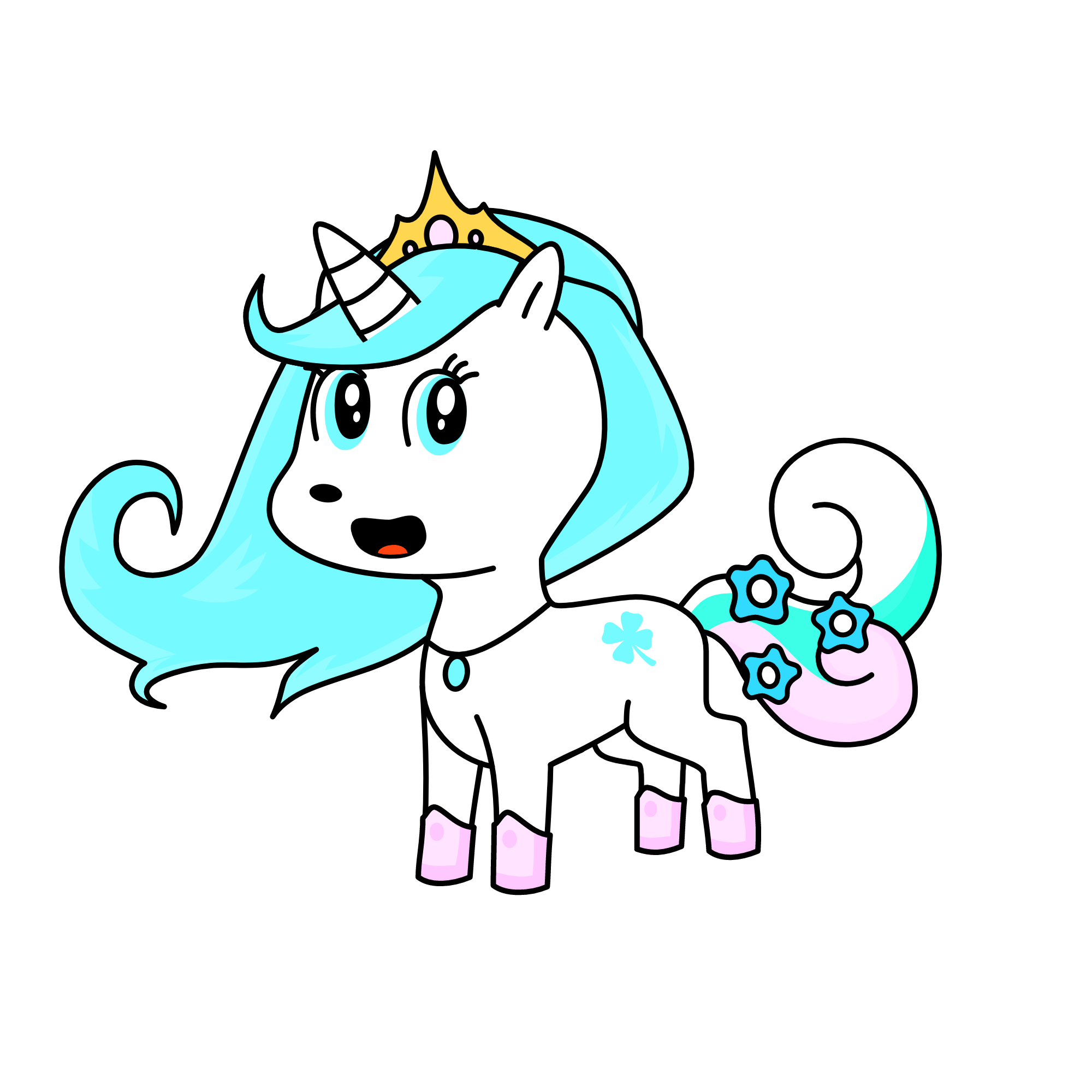 snow, the unicorn