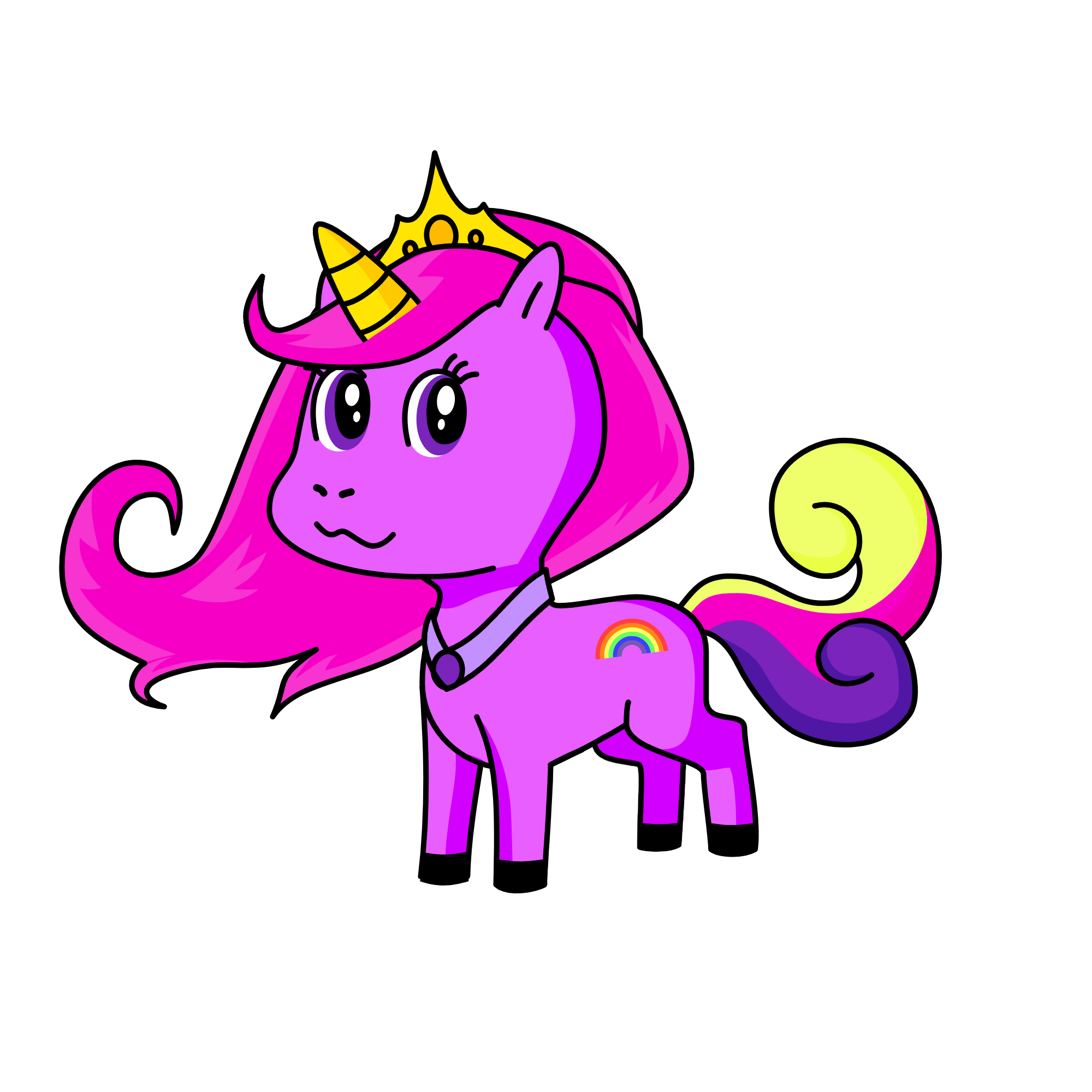 queen uni, the unicorn