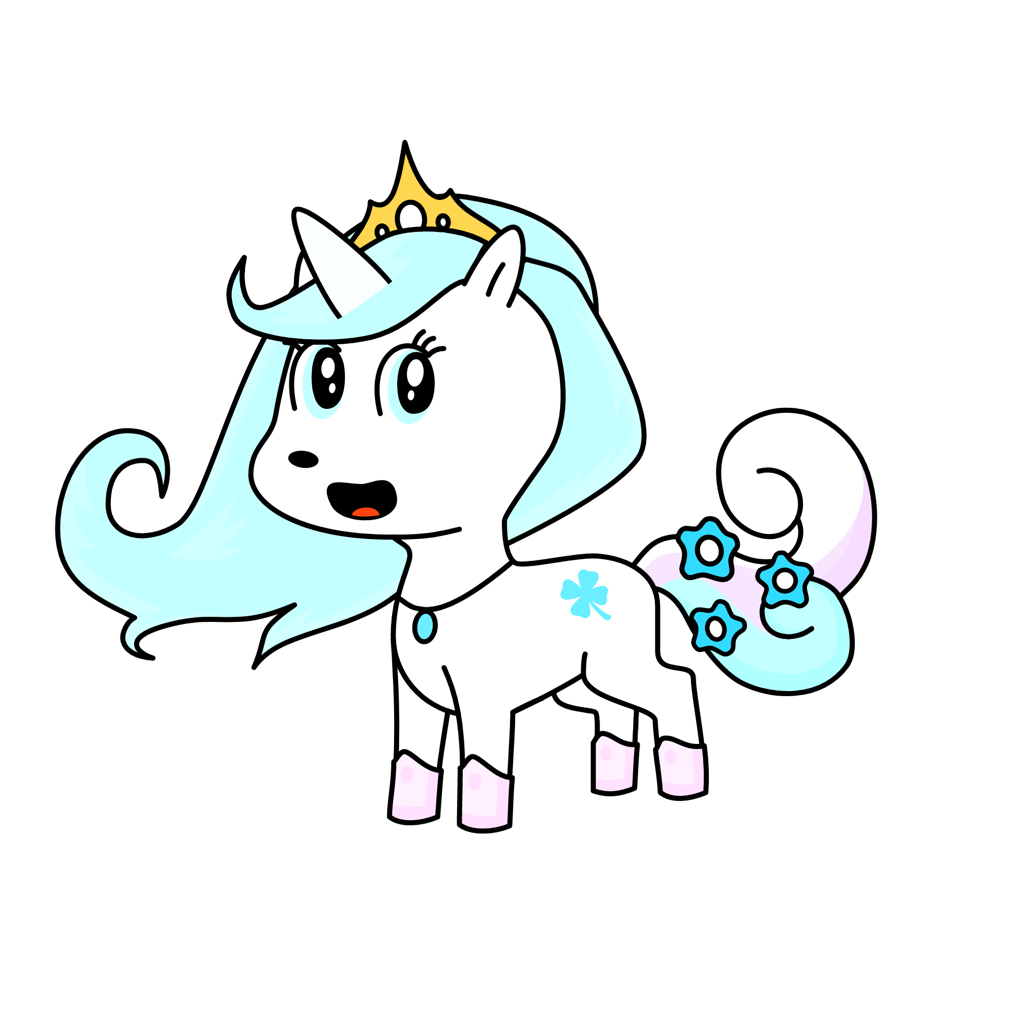 snow, the unicorn