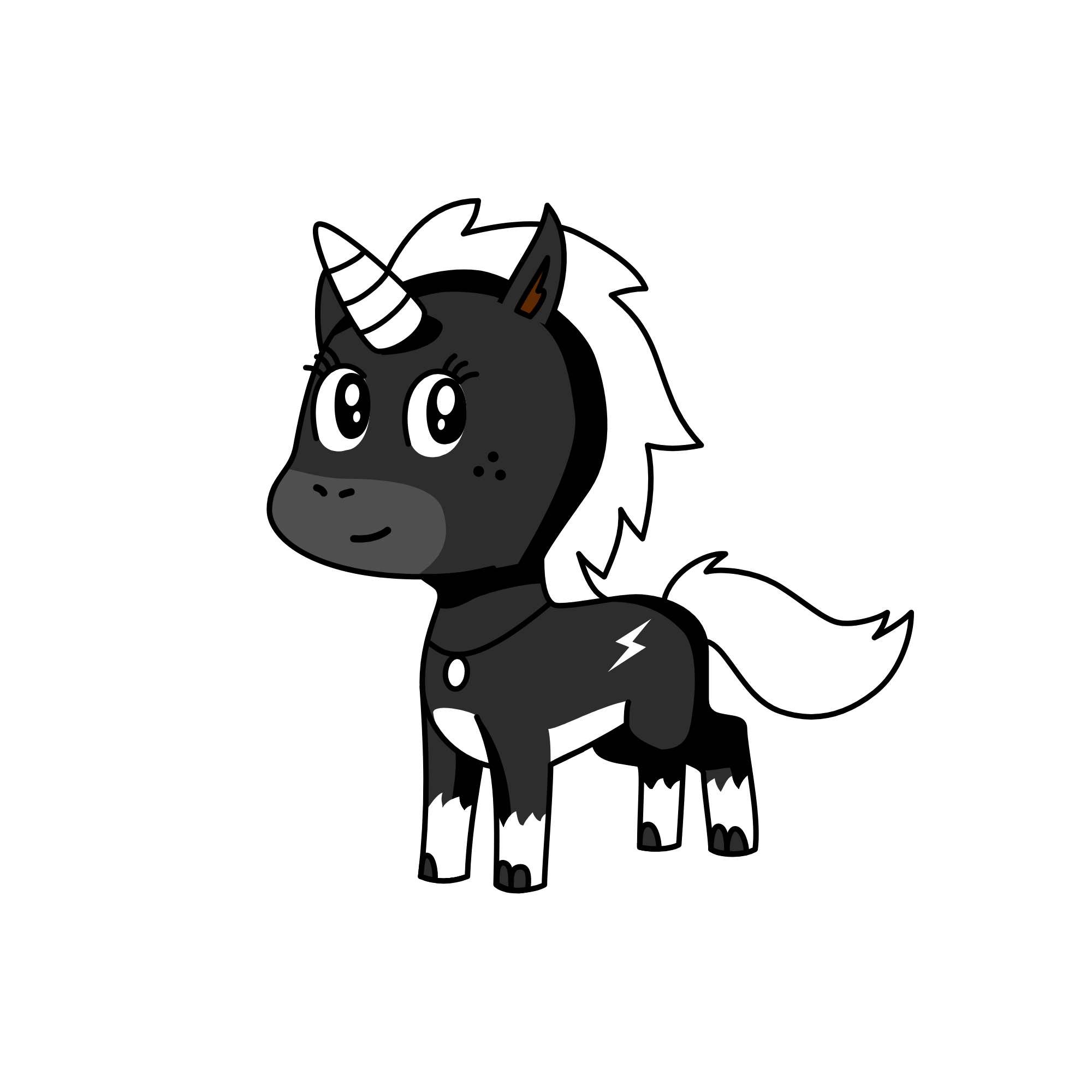 night, the unicorn