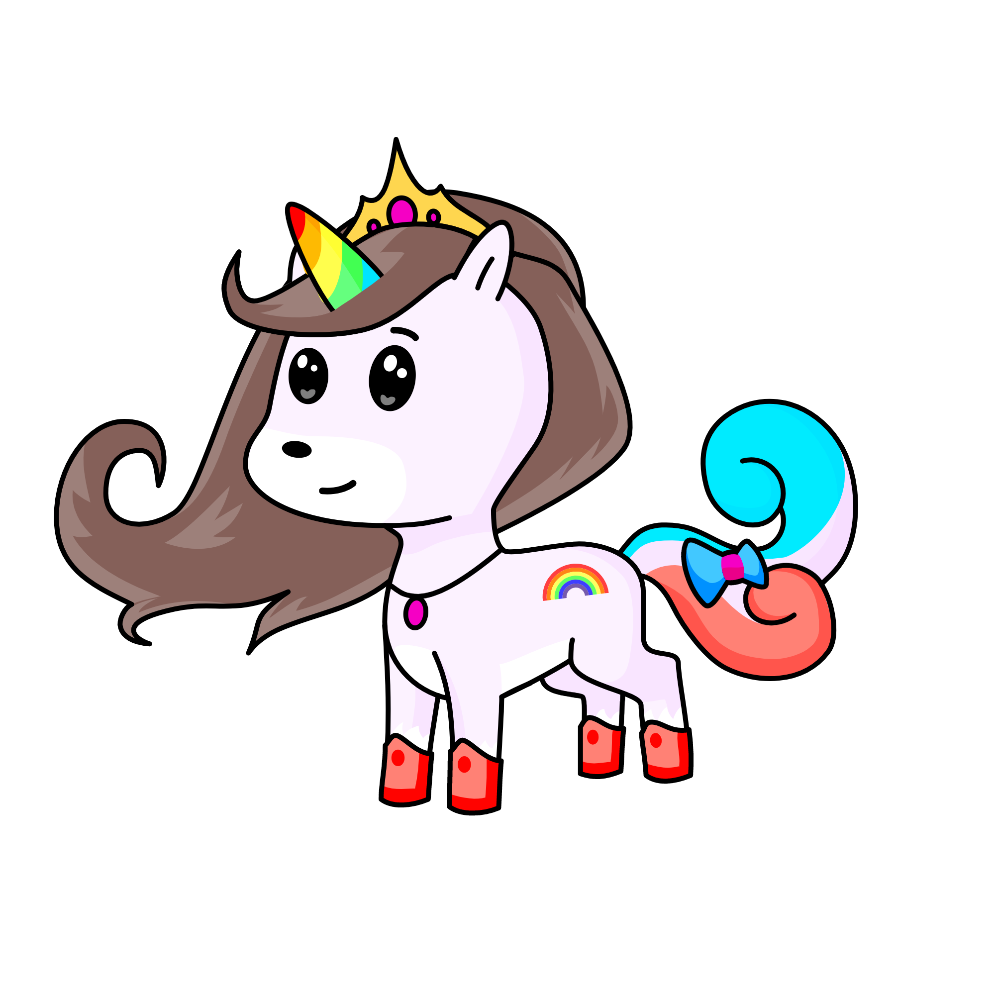 rainbow, the unicorn