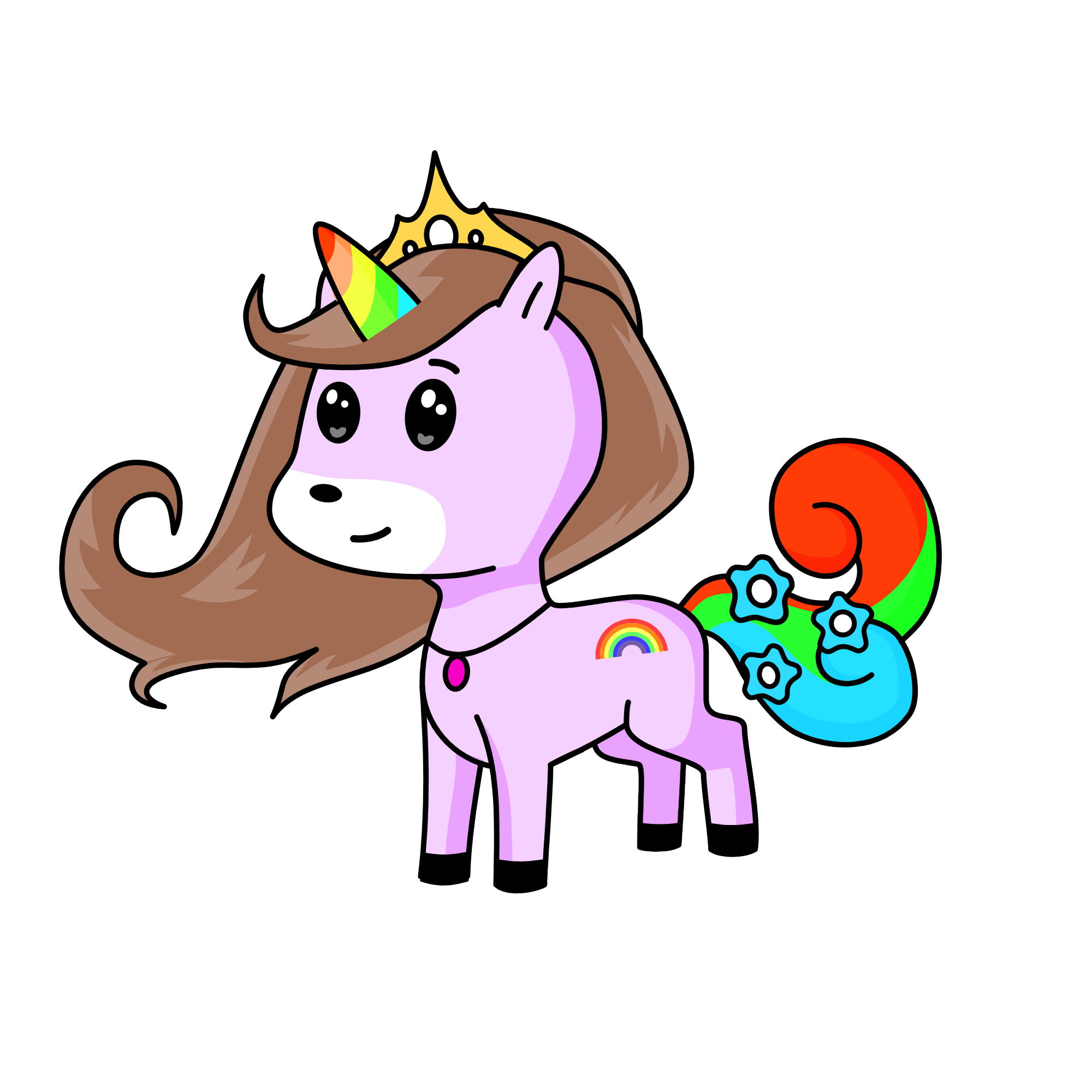 rainbow, the unicorn