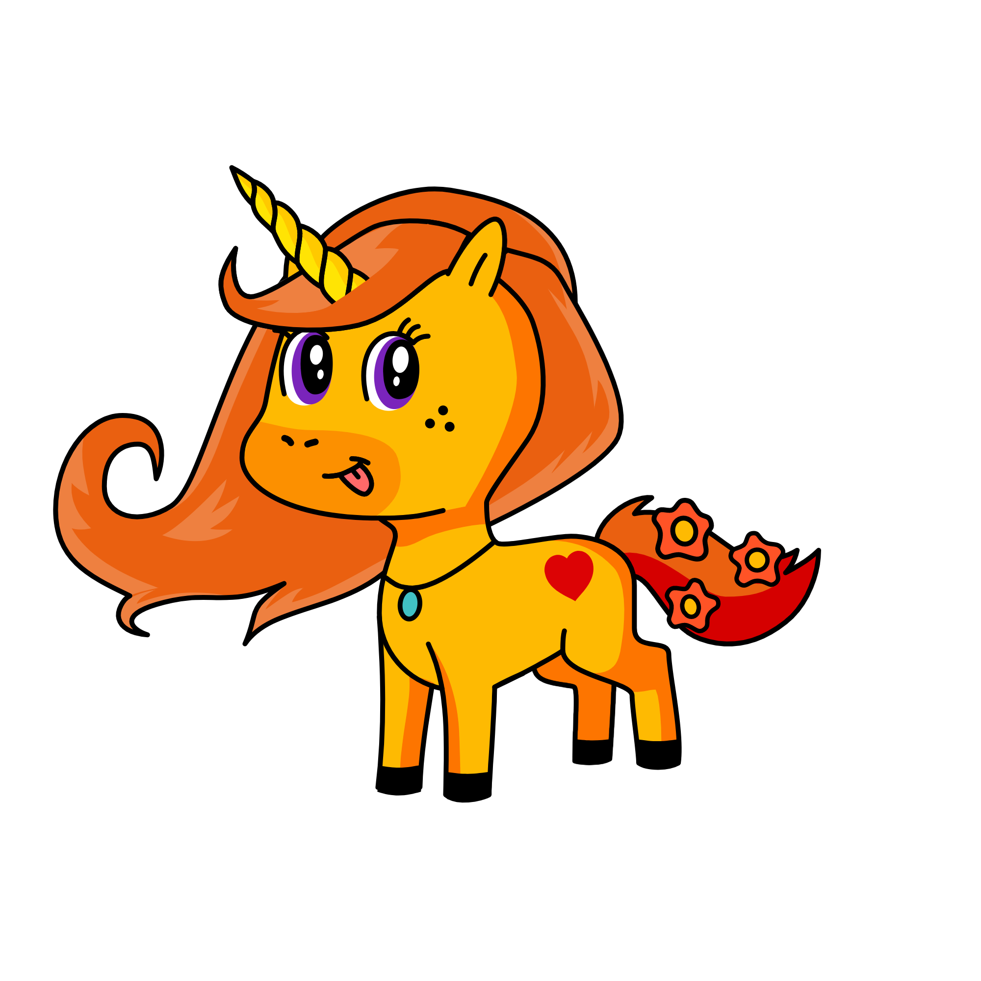 leaf, the unicorn
