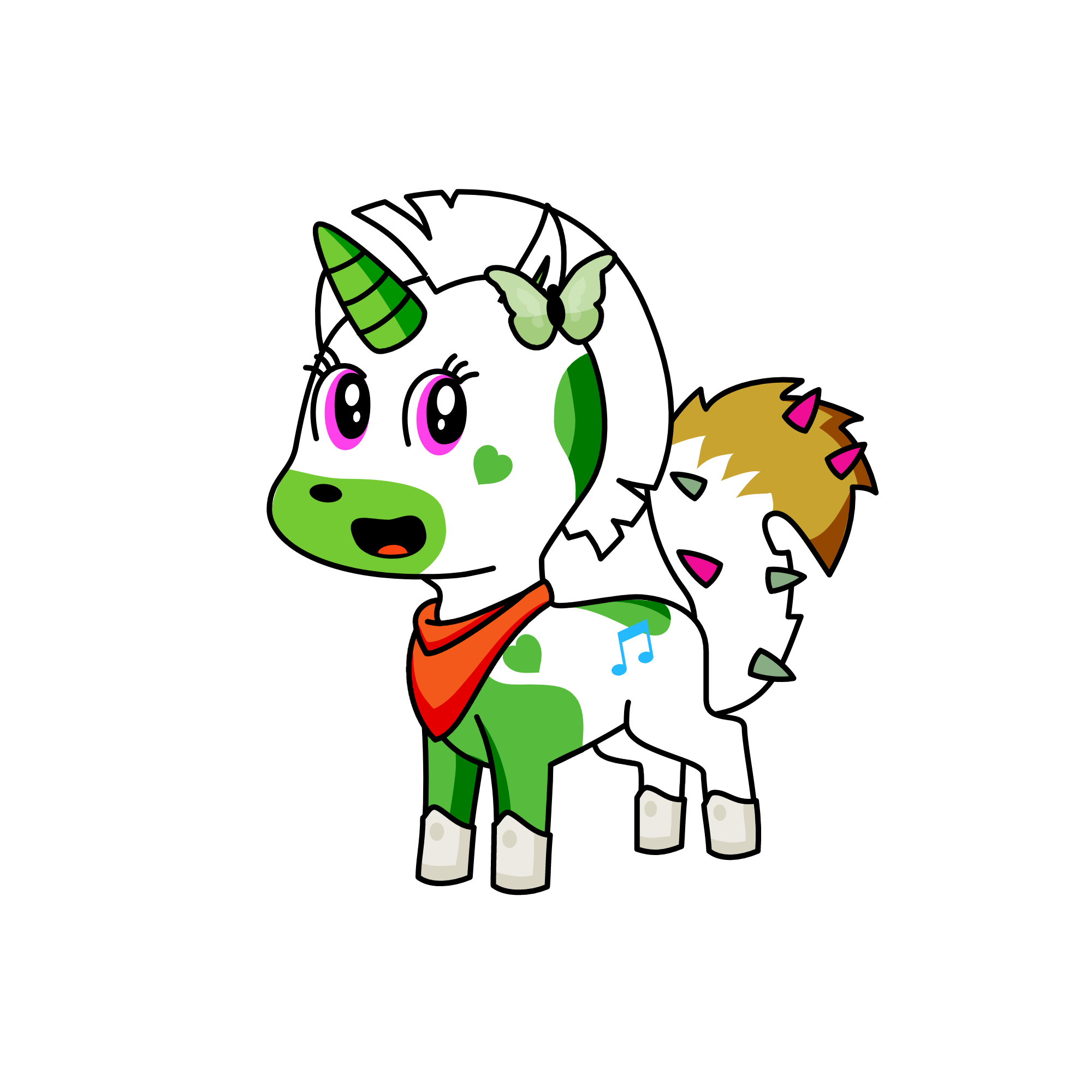 fout85y58, the unicorn