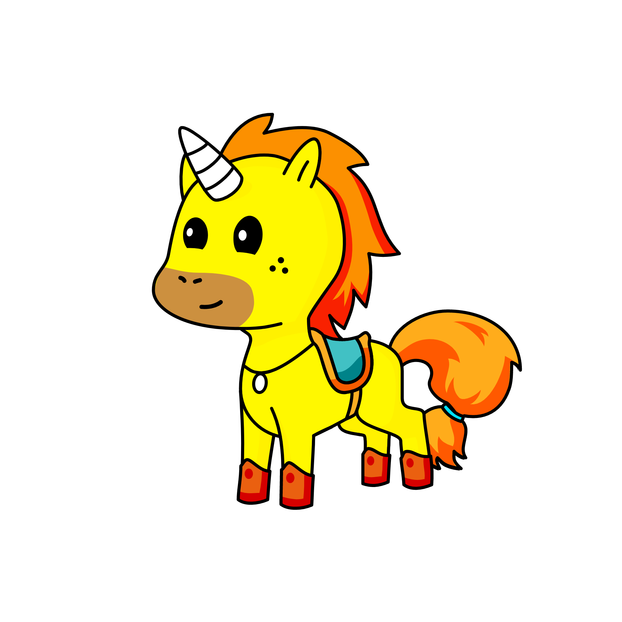 Halo, the unicorn