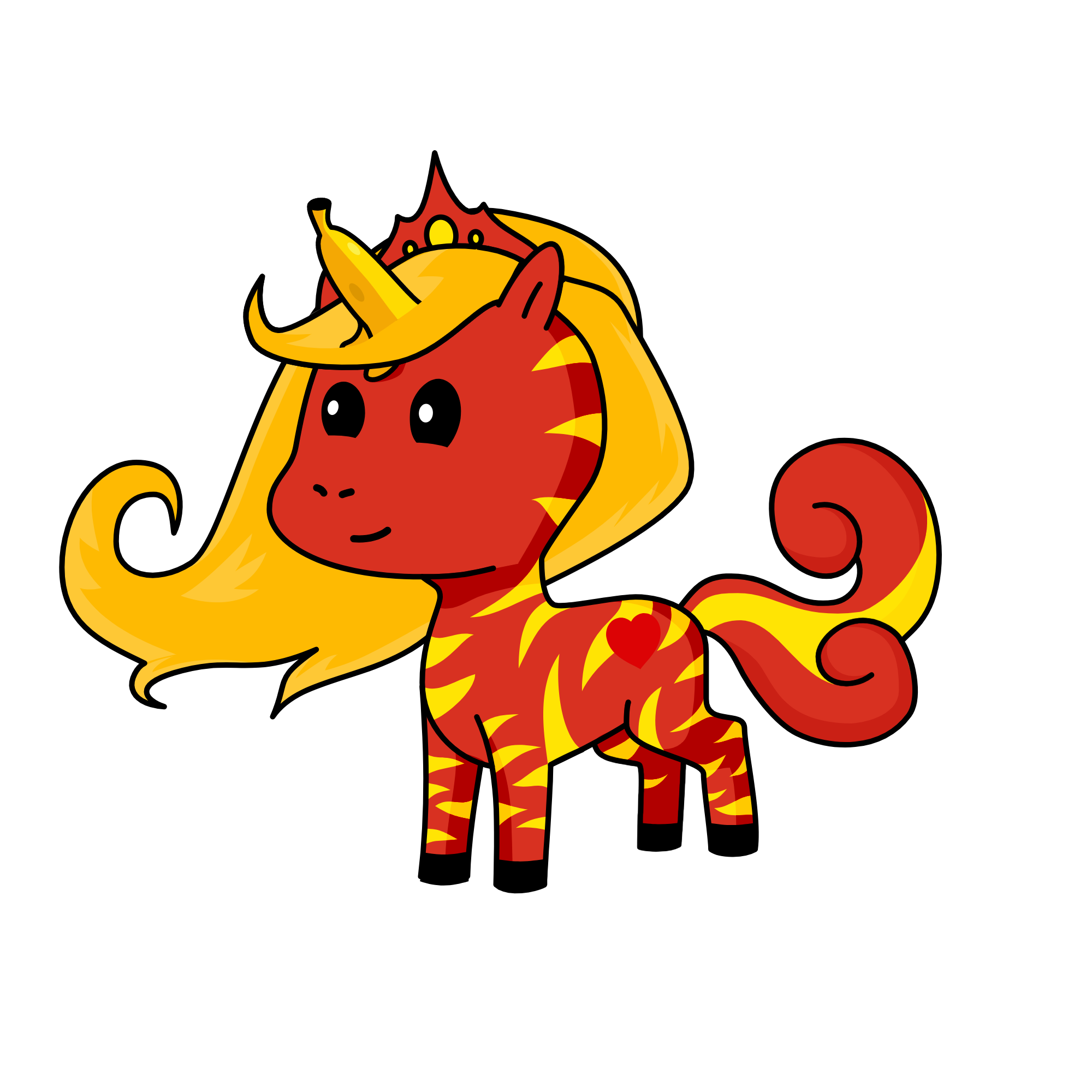 Red Banana, the unicorn