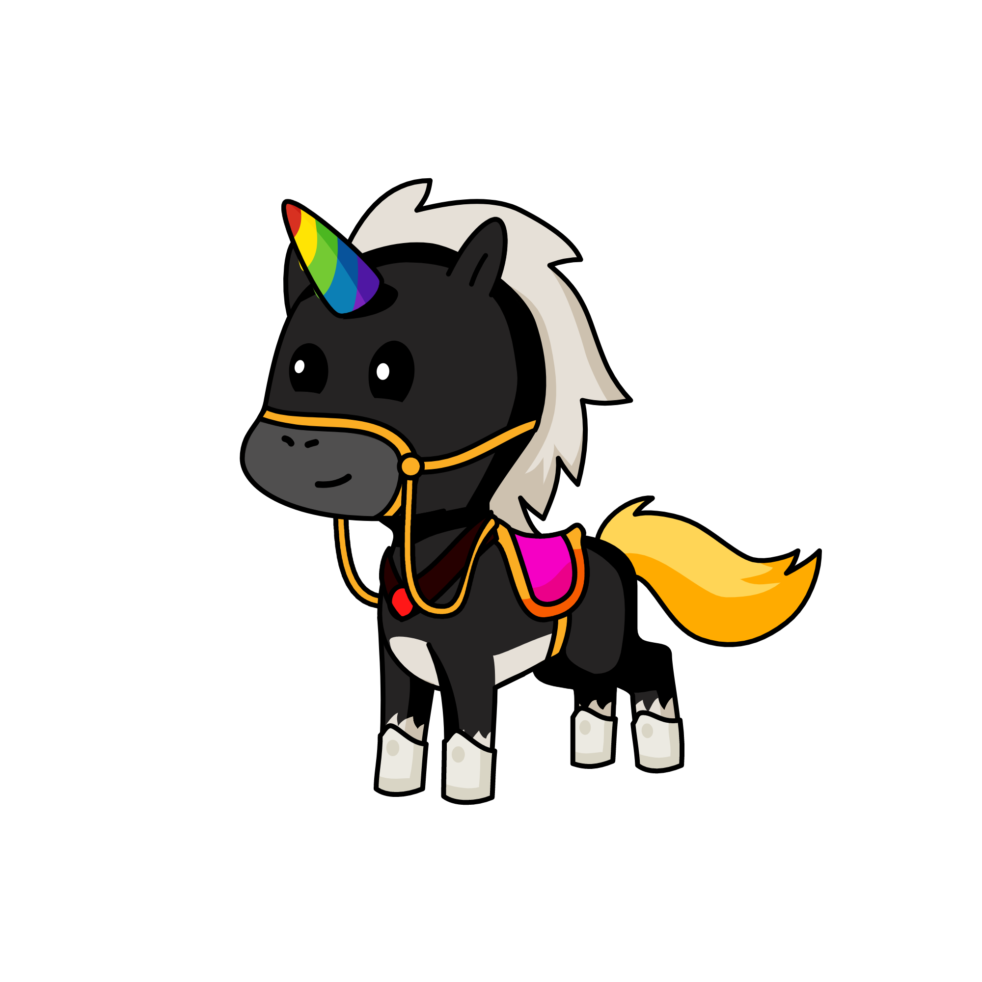 Dazzle, the unicorn