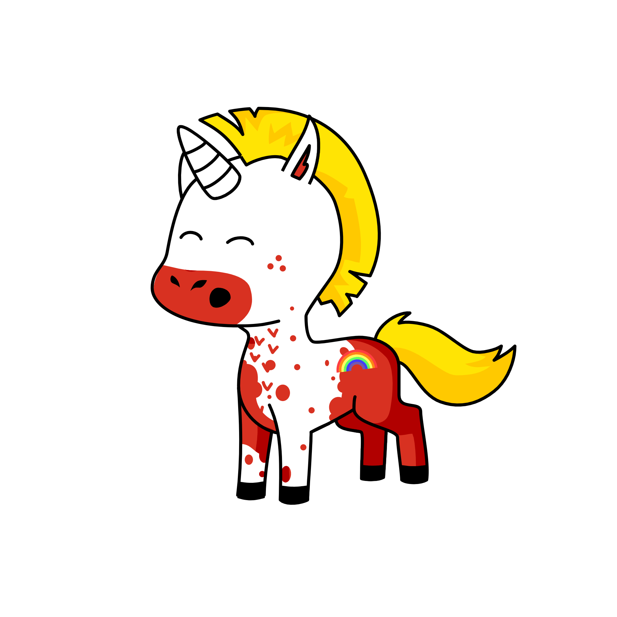 I'm sleep walking, the unicorn