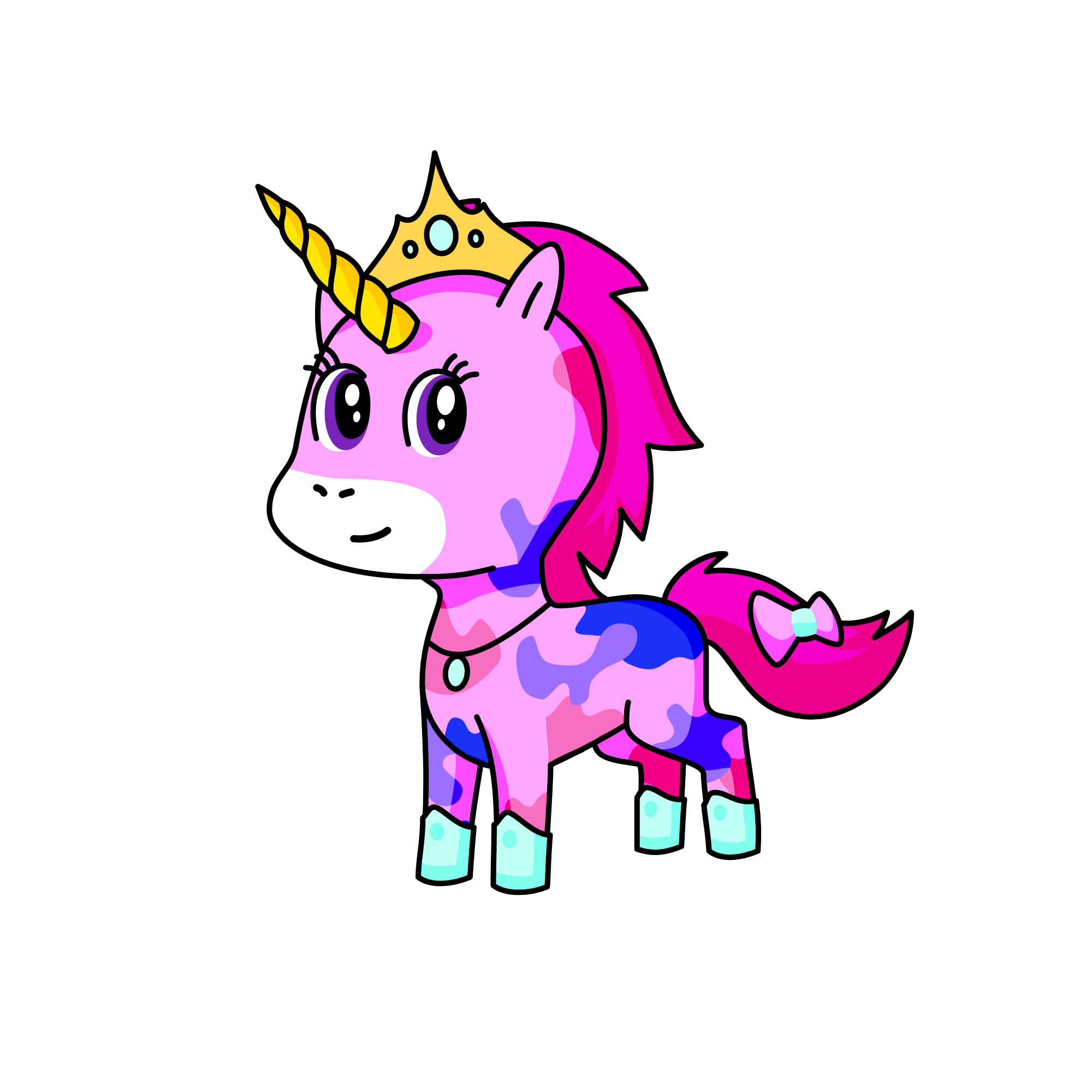 Cotton Candy, the unicorn