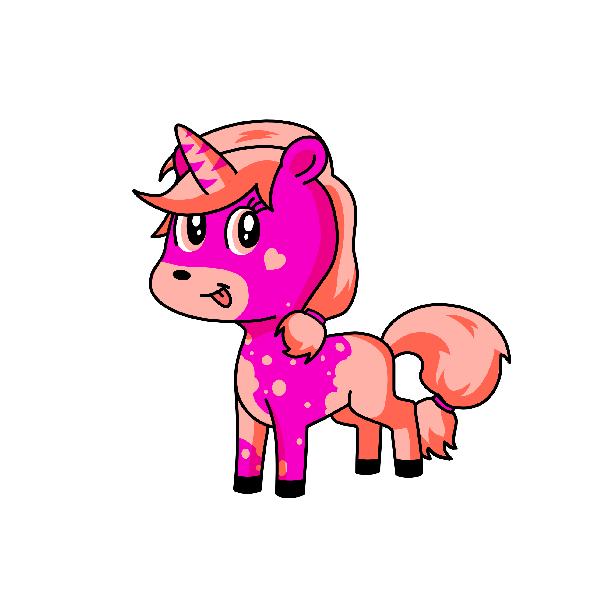 rainbow, the unicorn