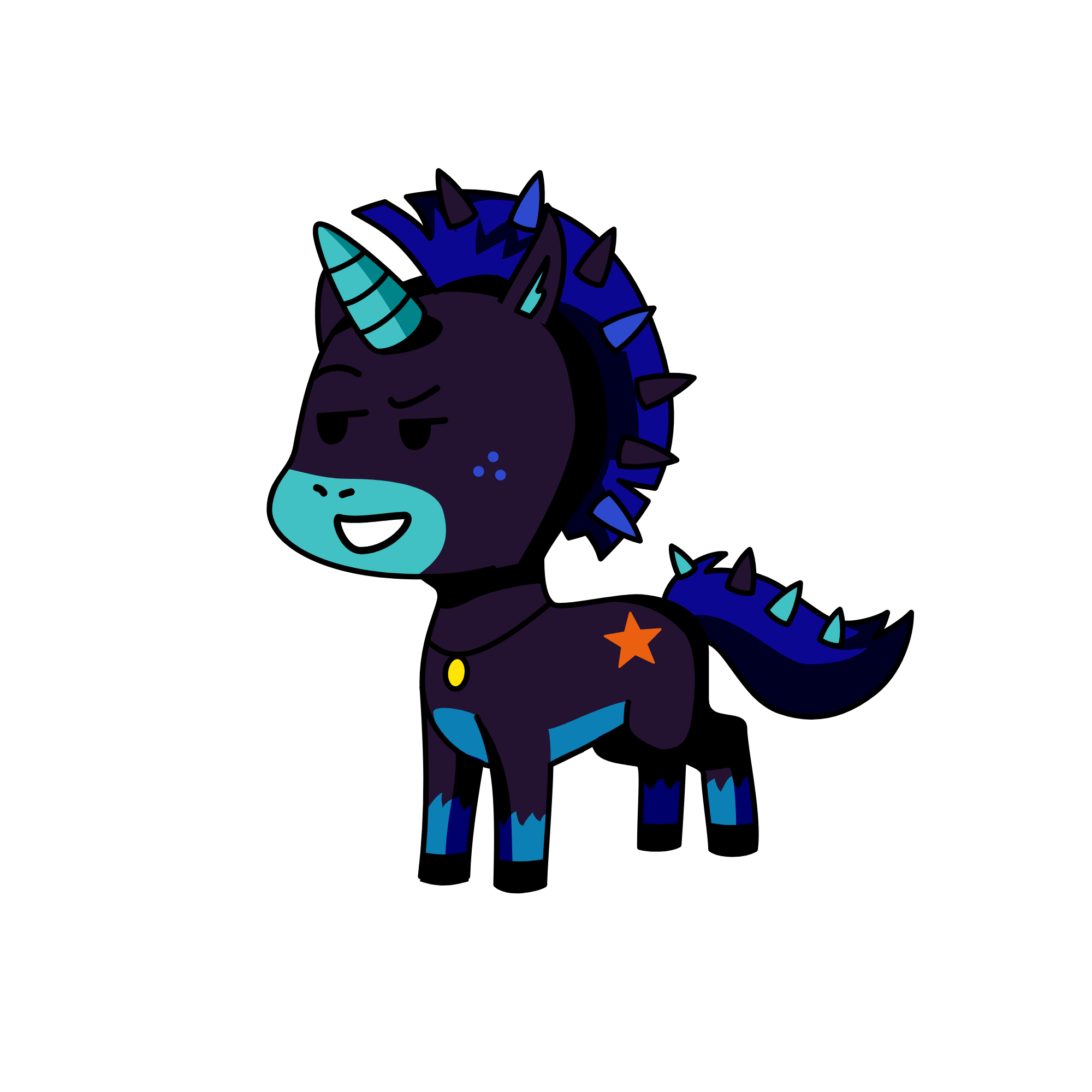 poock, the unicorn