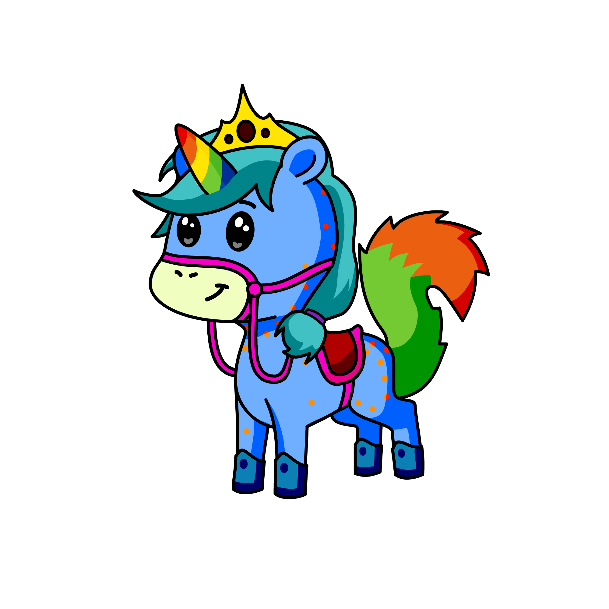 Cutie, the unicorn