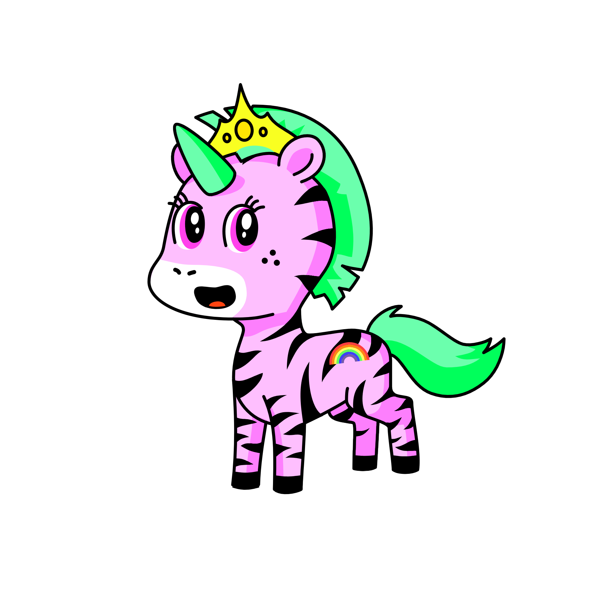 Princess Celeste, the unicorn