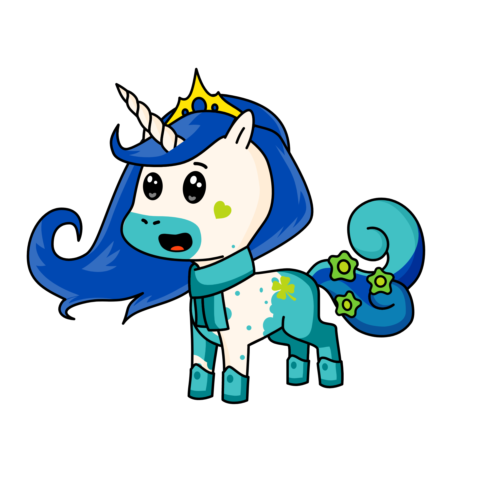 Windy, the unicorn
