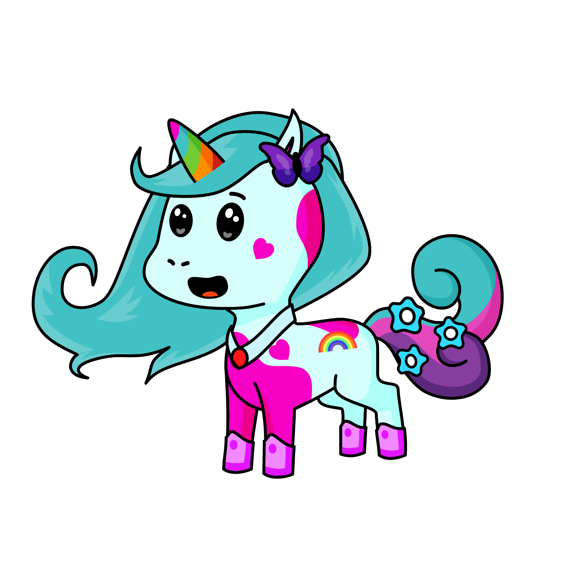 Emily of the love come to you , the unicorn