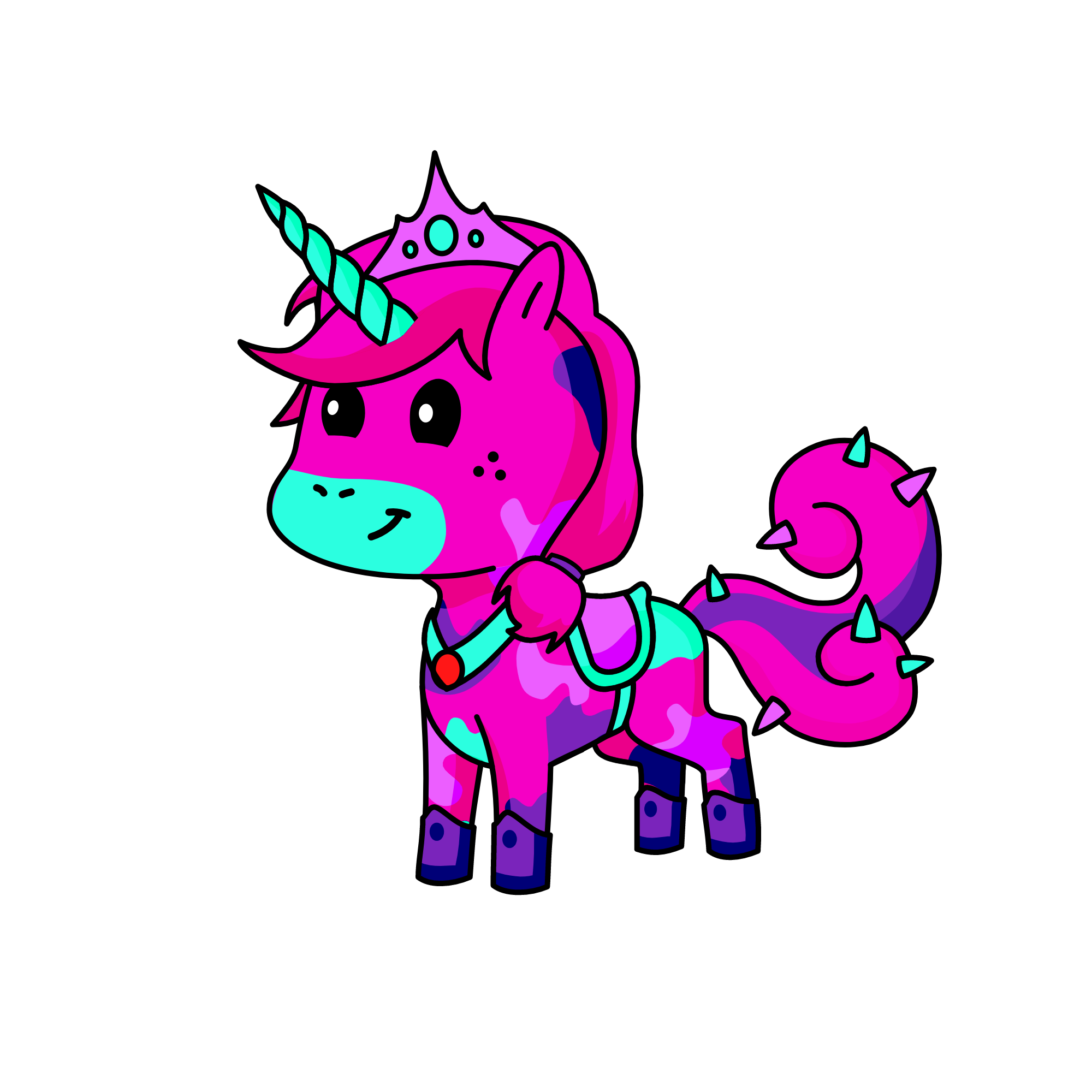 Mountii, the unicorn