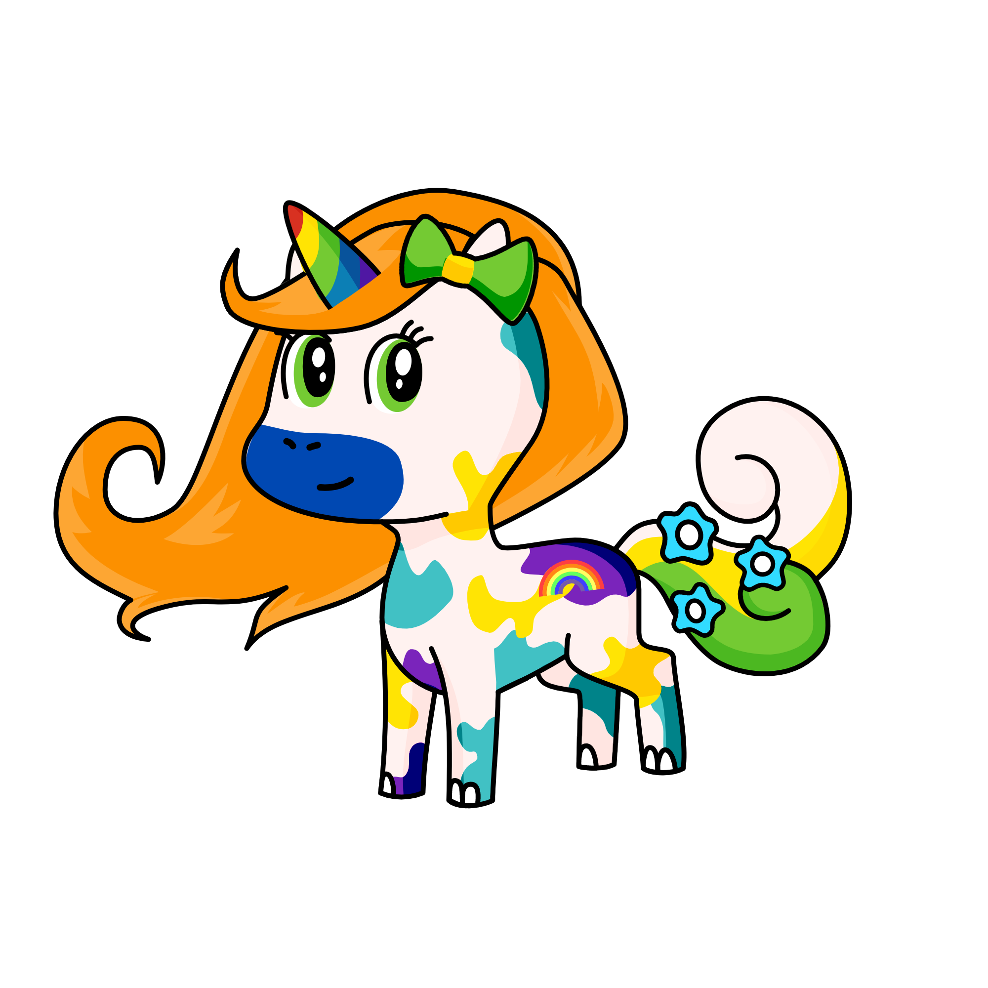 Shine, the unicorn