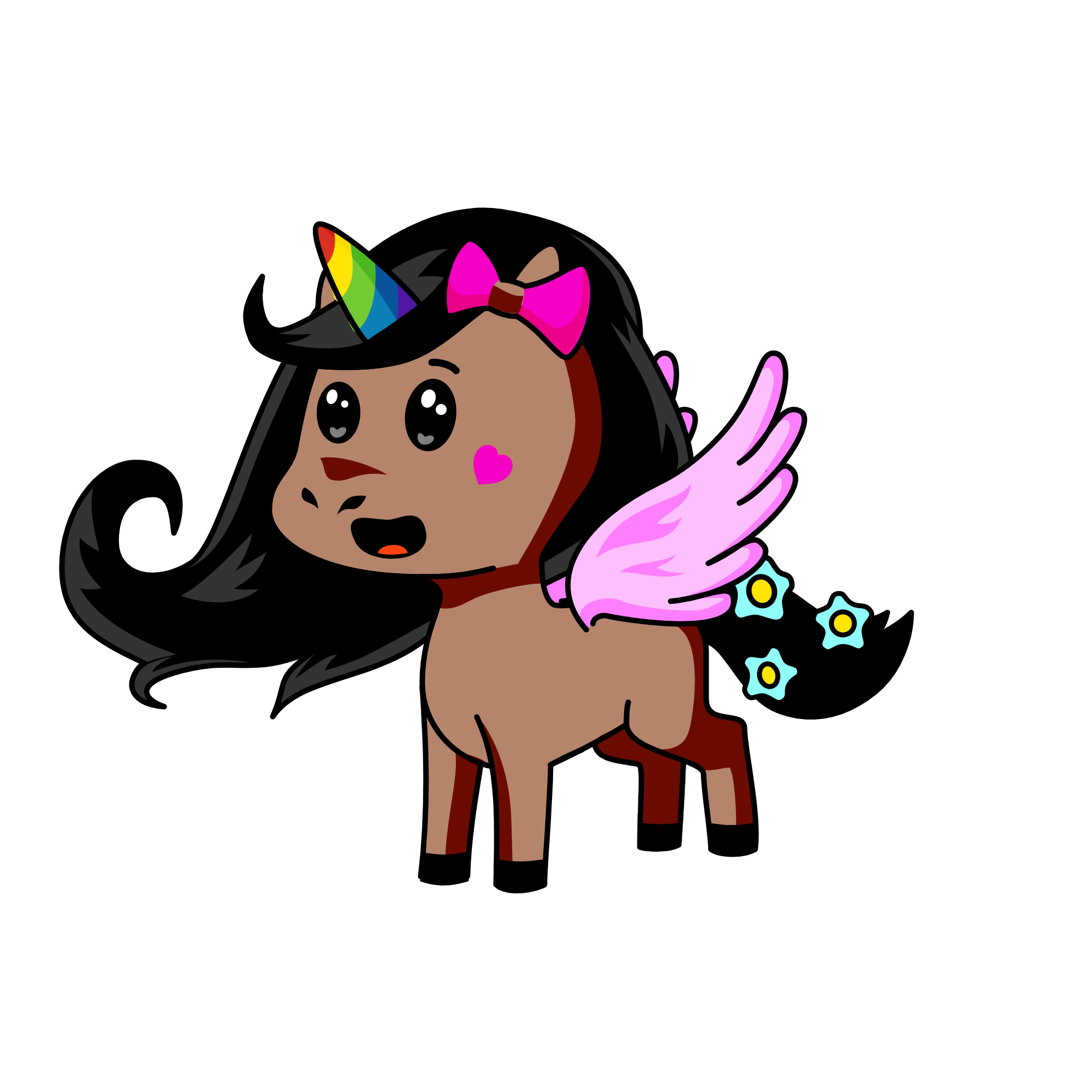 Casie, the unicorn