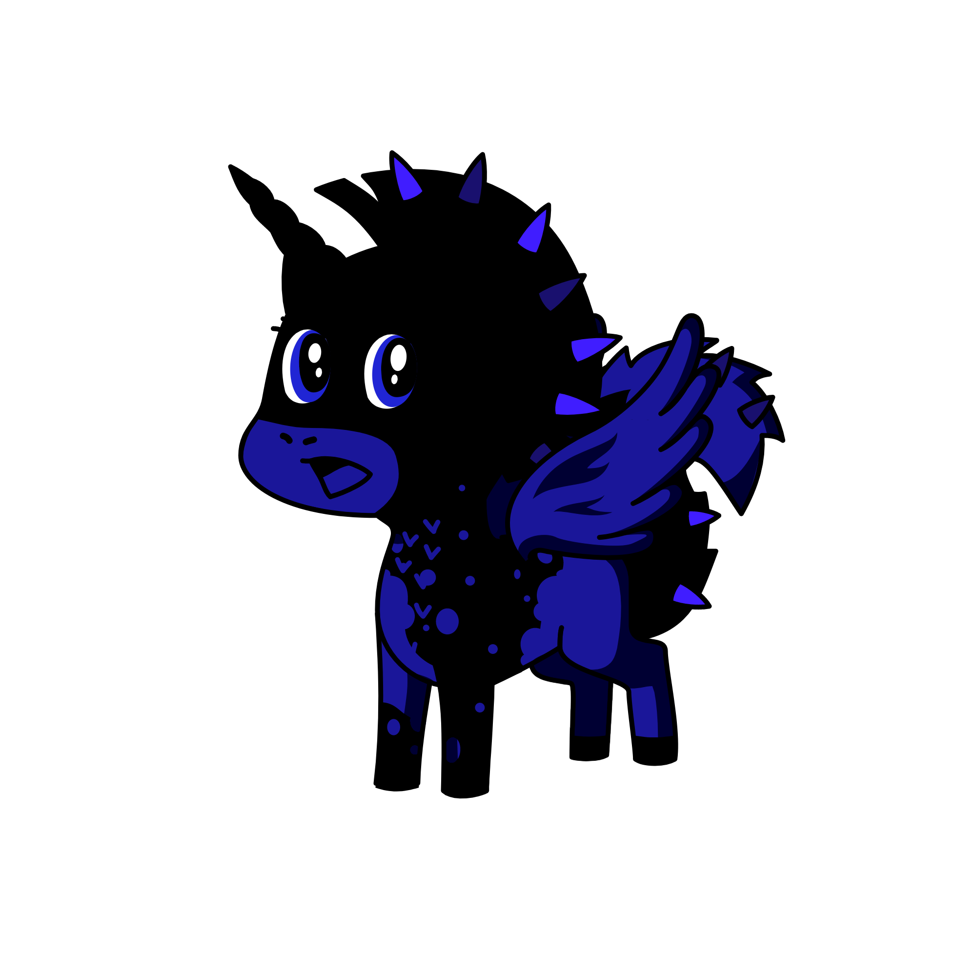 Mr. Night, the unicorn