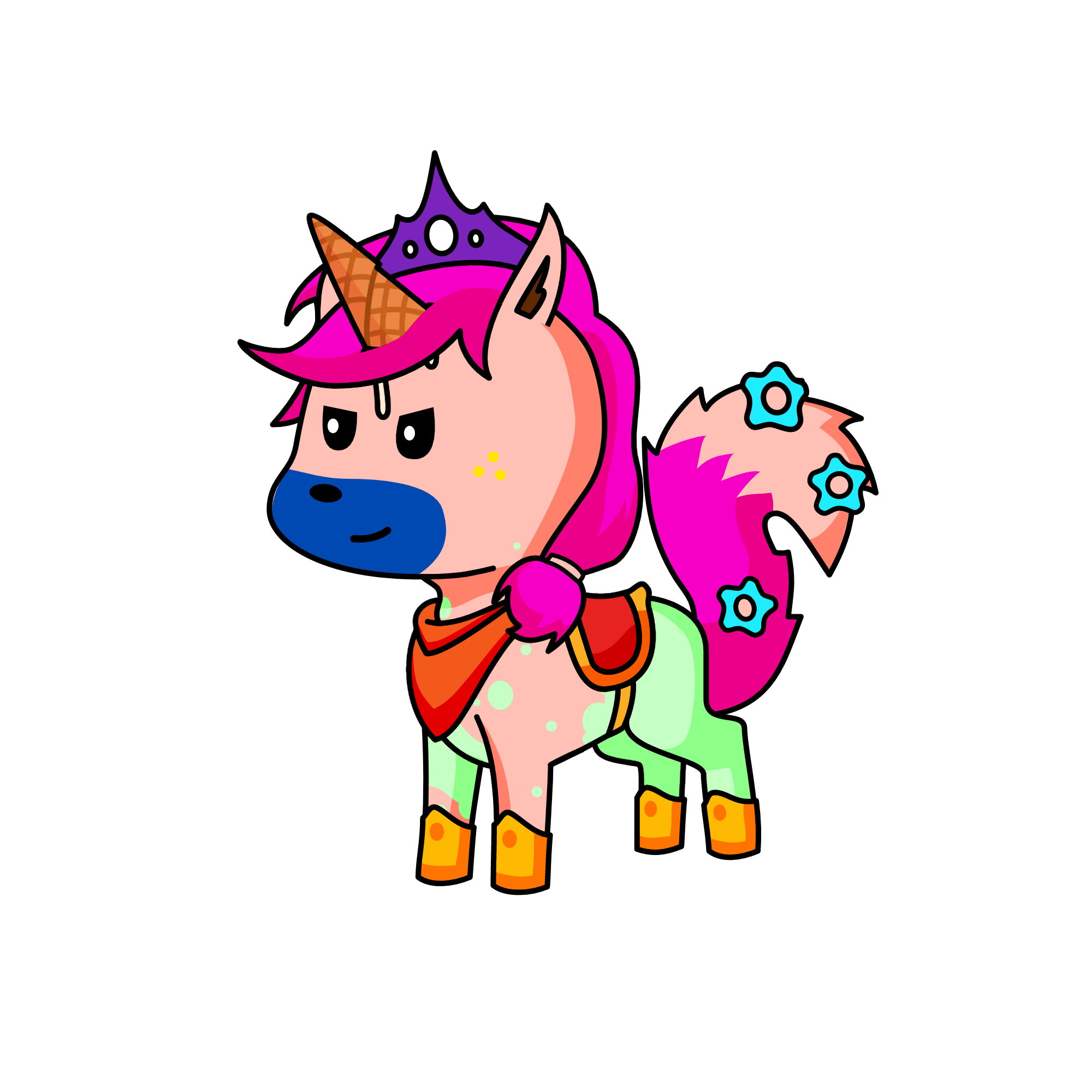 Misckive, the unicorn