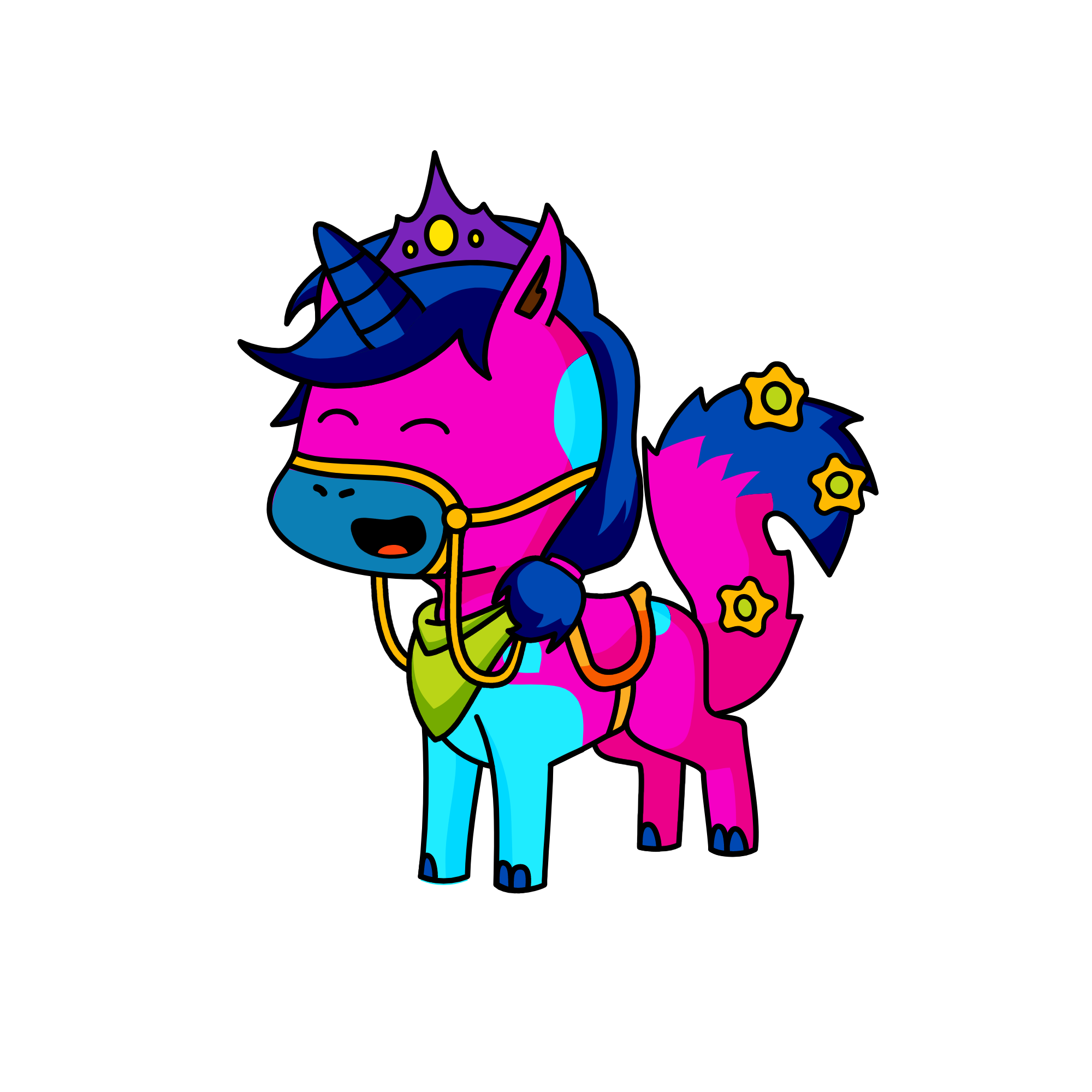 Nora mu, the unicorn