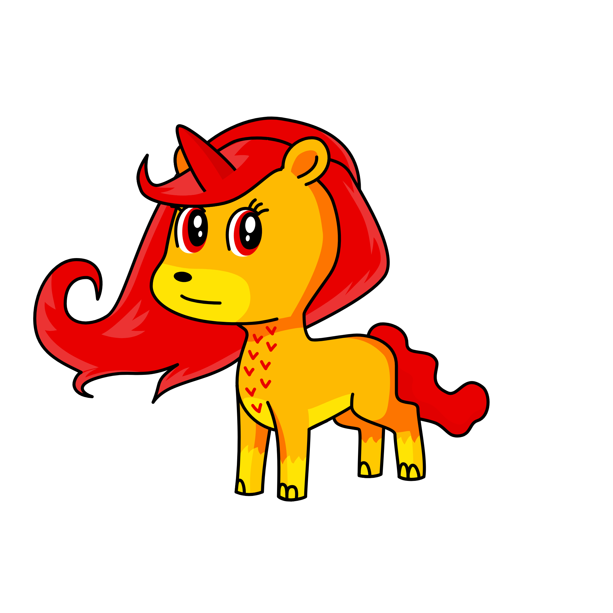 Σίμπα (The Lion King), the unicorn