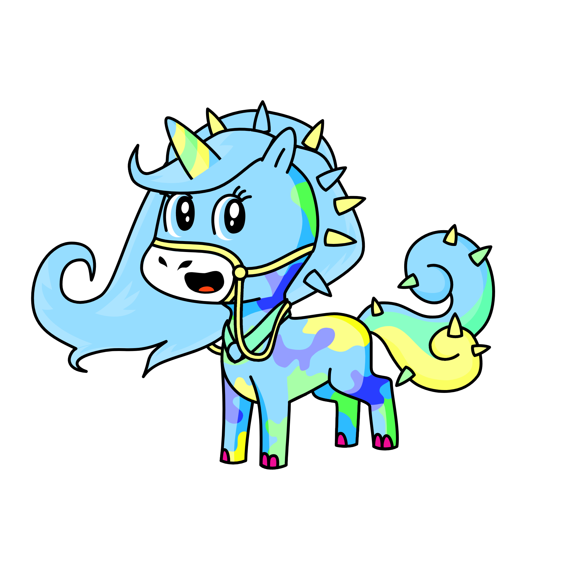 cotton candy, the unicorn