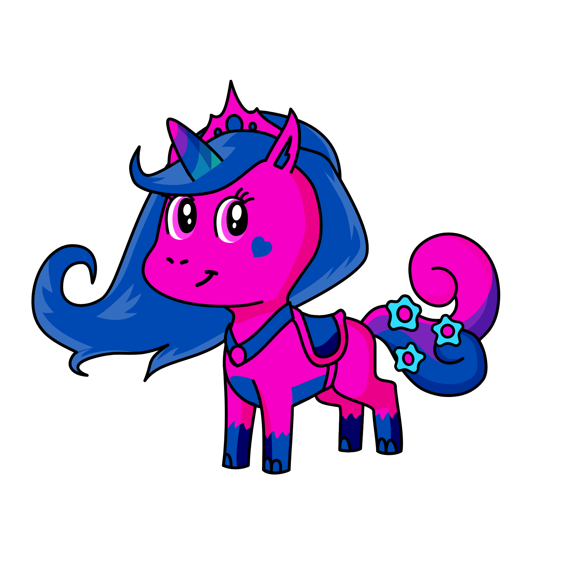 Kim, the unicorn