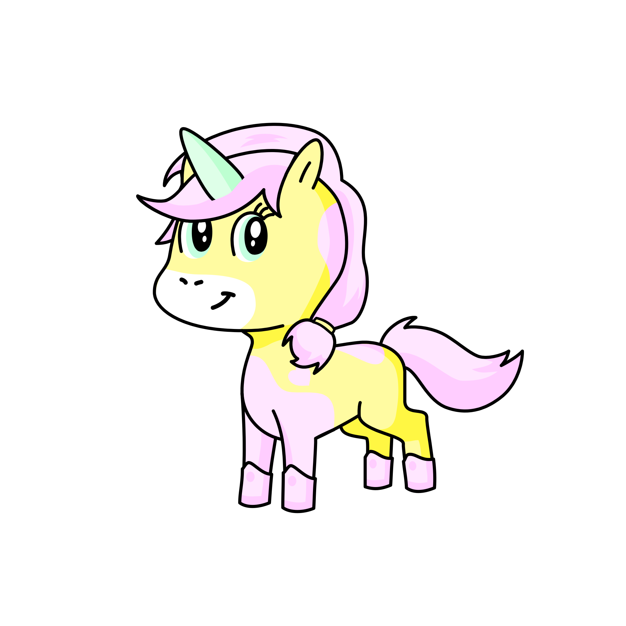 Pink Lemonade, the unicorn