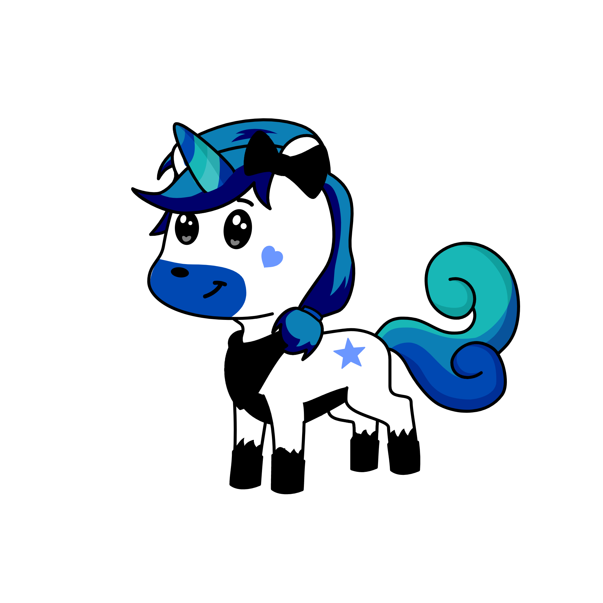 Galaxy, the unicorn