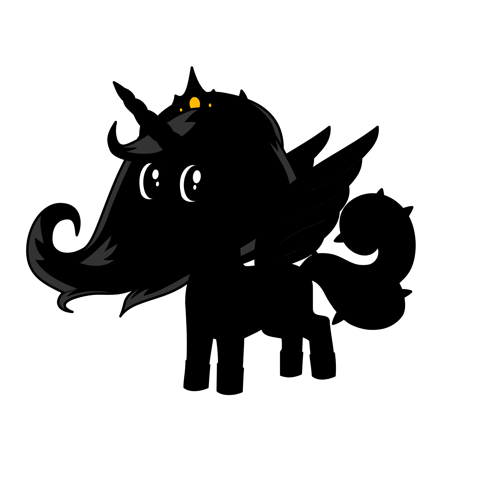 la mas mala bruja de la oscuridad nadiela de tiene ni una bruja del sol ni la de la luz, the unicorn
