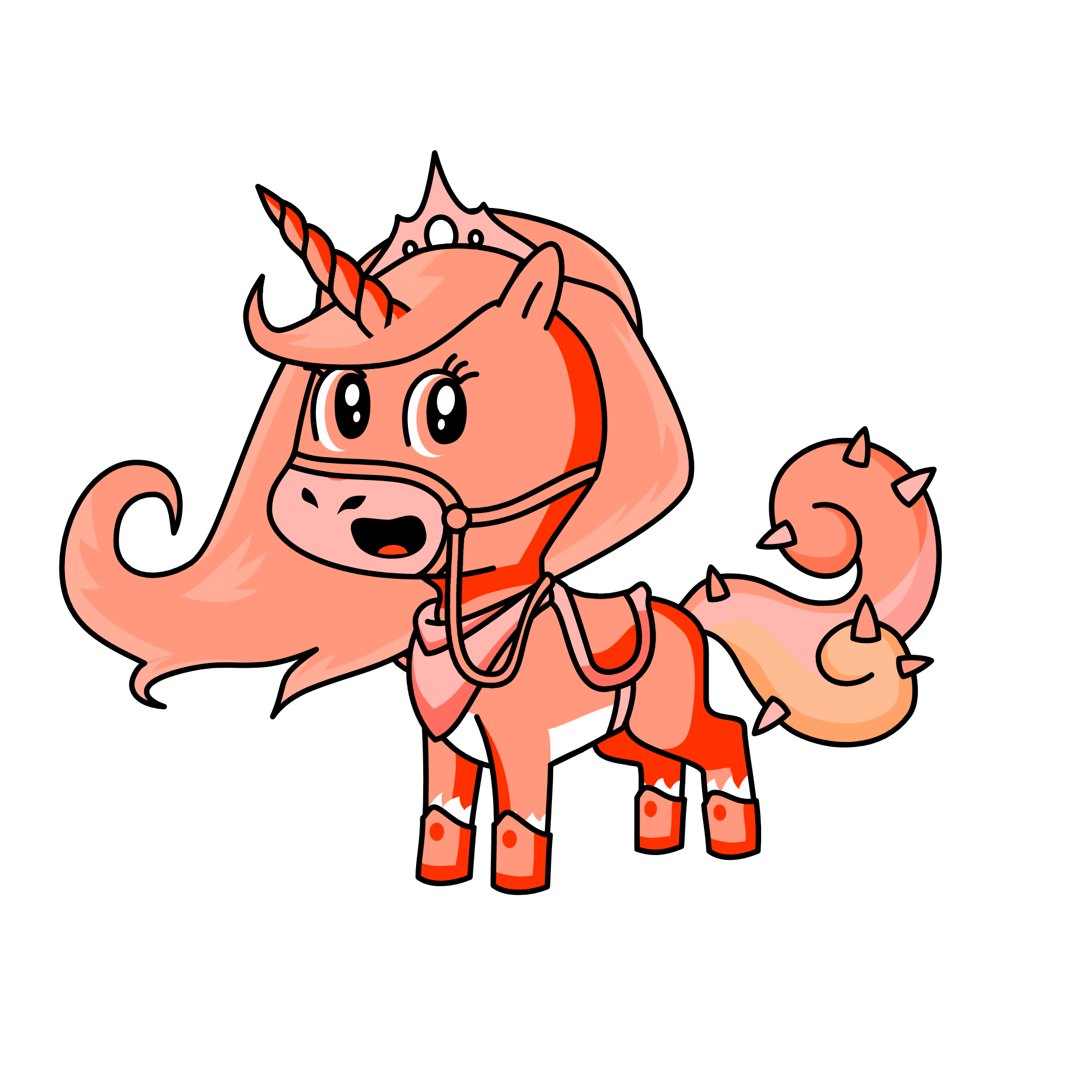 pinky, the unicorn