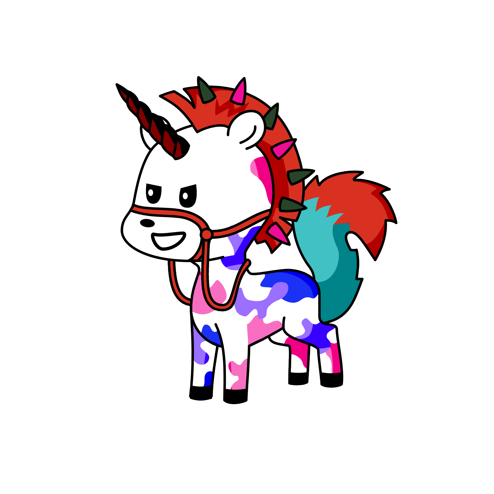 devil, the unicorn
