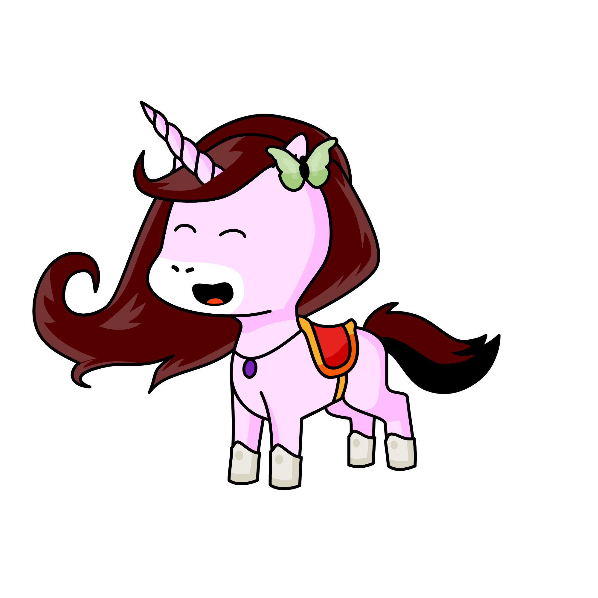 Leaves Of The Magical Forest, the unicorn