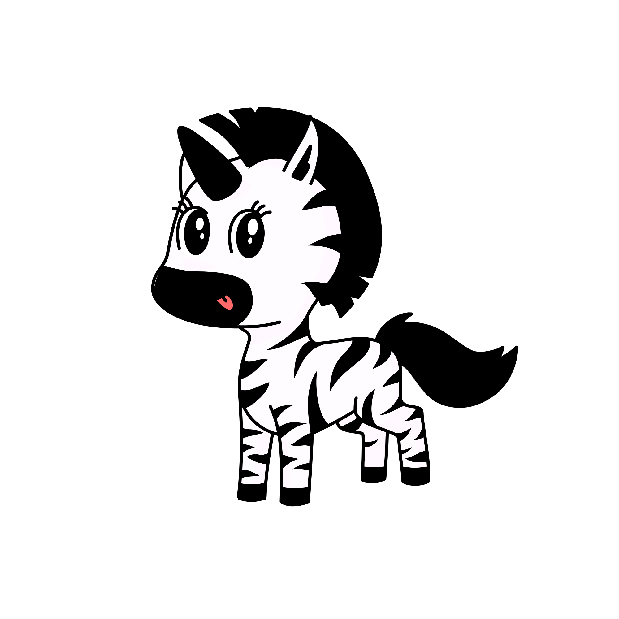 Zebracorn, the unicorn