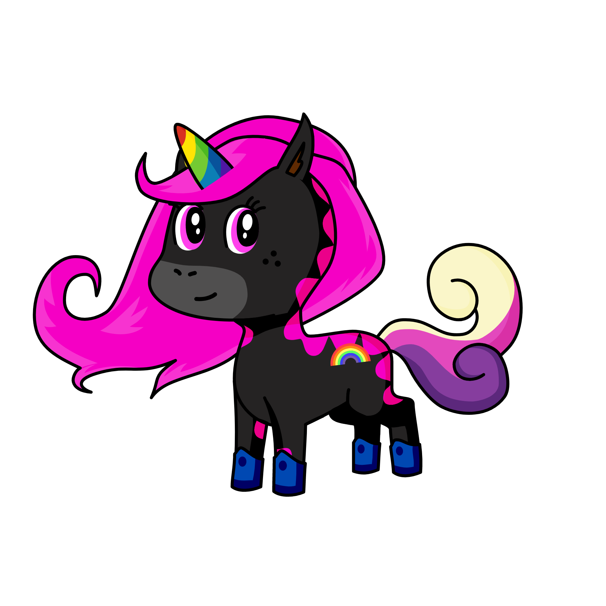 DUDI Reina de. La none, the unicorn