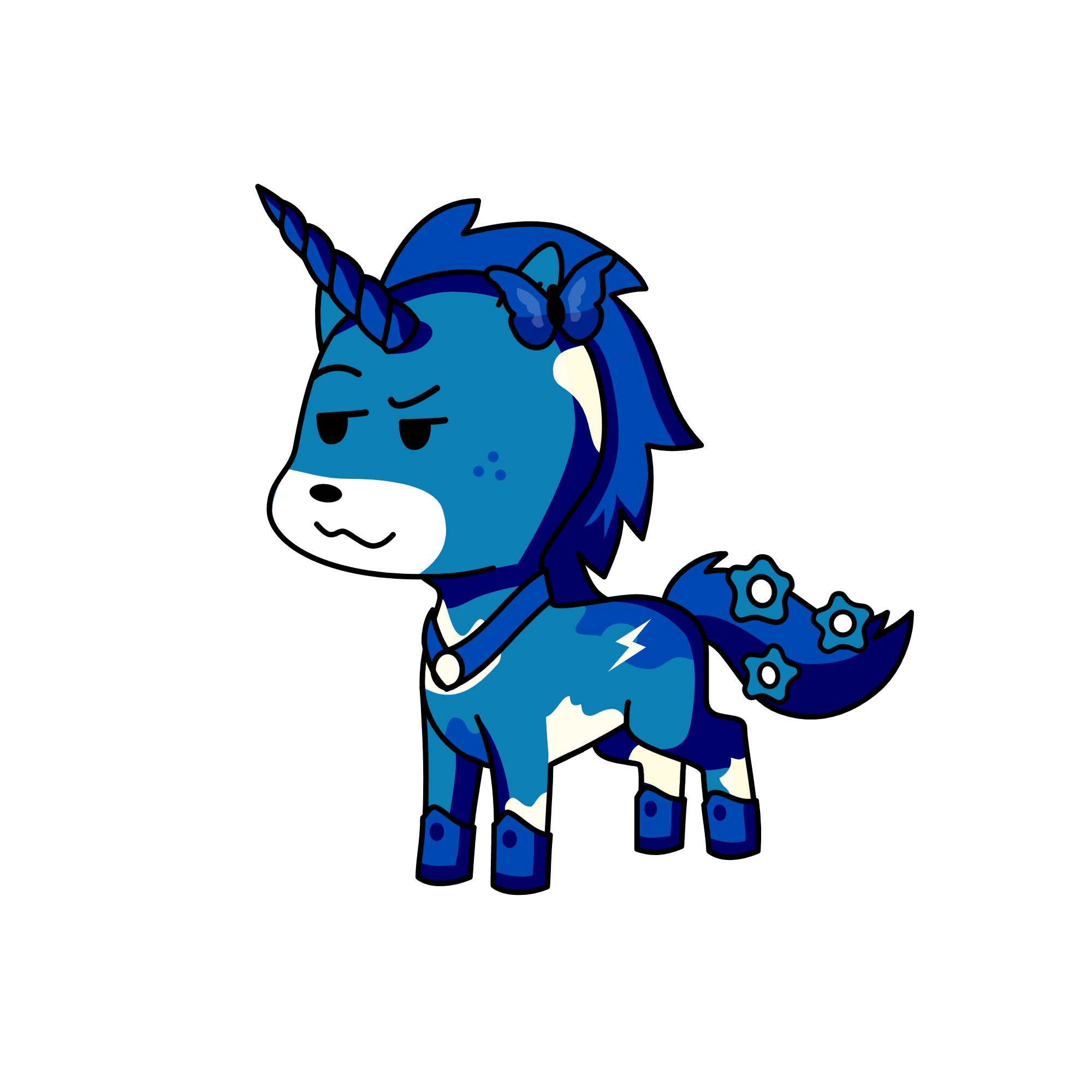 snowstorm, the unicorn