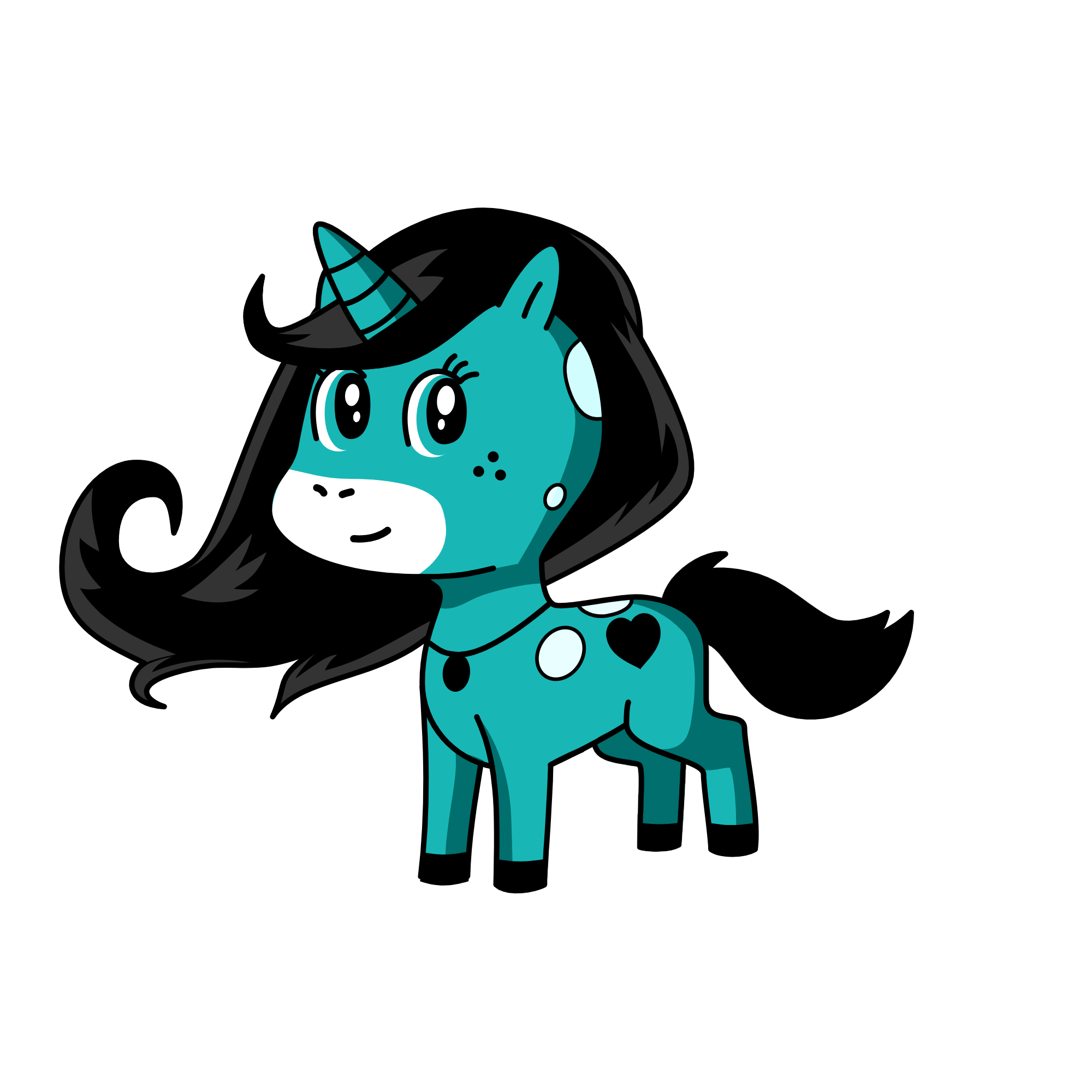 Shadow, the unicorn