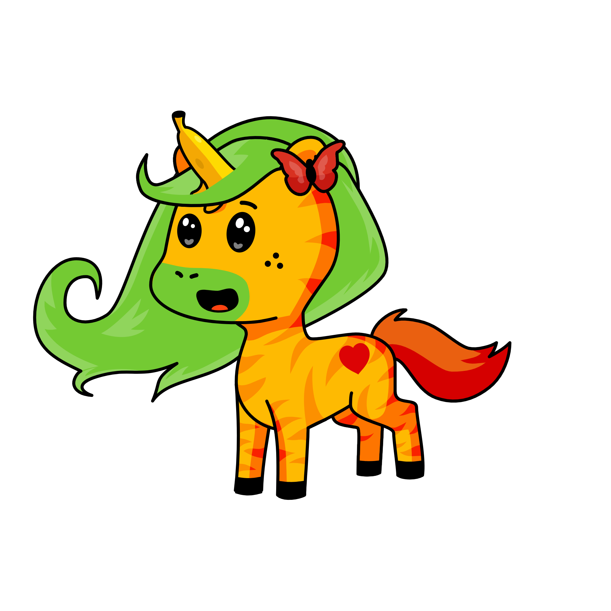 Diaspro, the unicorn
